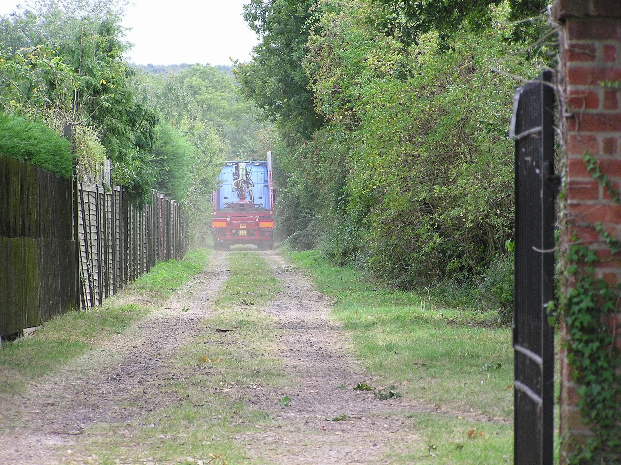 Photo showing: Timber Truck heading to the woods - Sept 2009