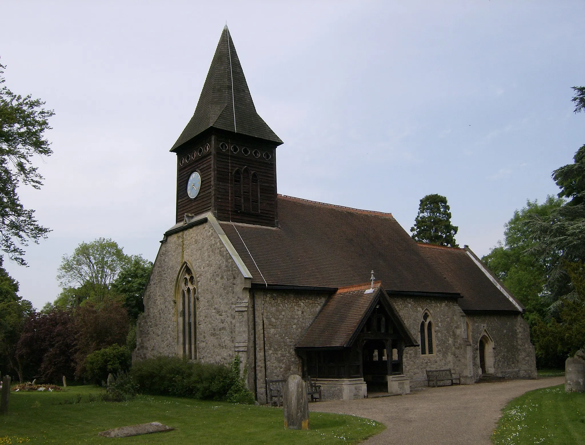 Photo showing: St Andrews Church in Little Berkhamsted, England