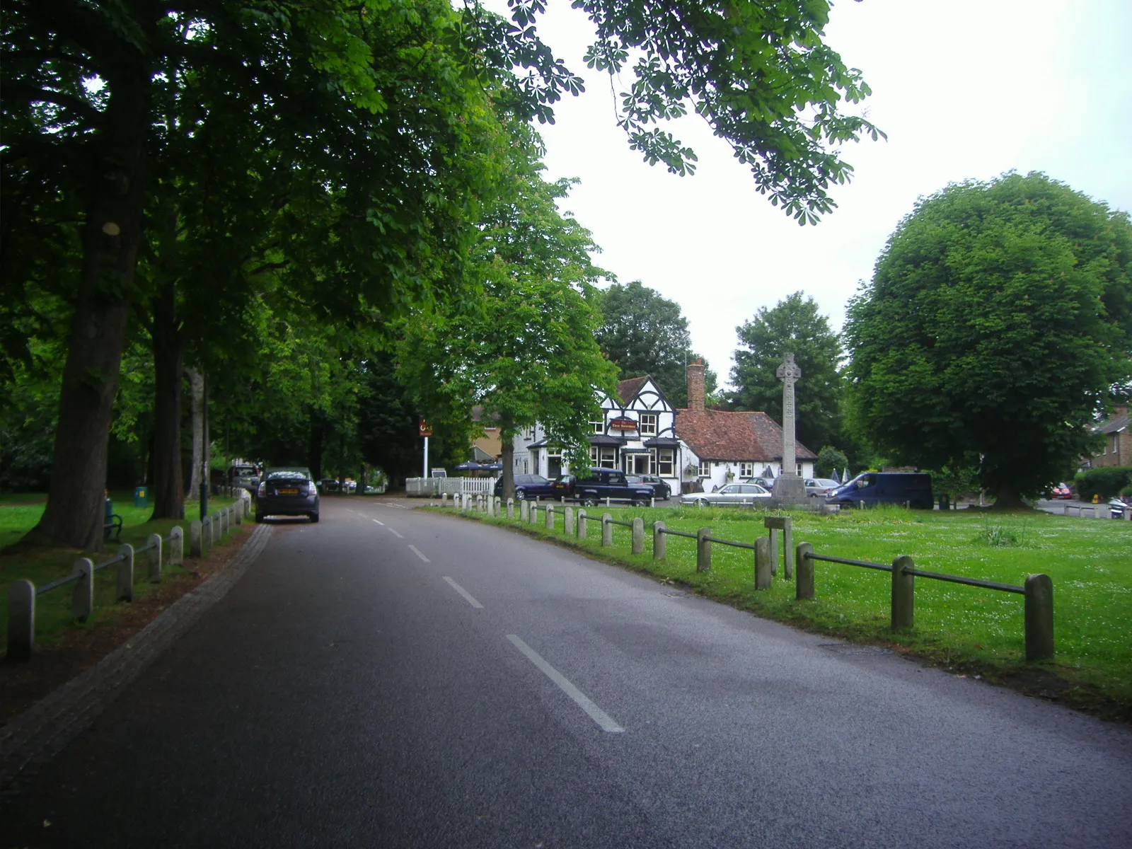 Photo showing: The Green, Letchmore Heath, Hertfordshire.