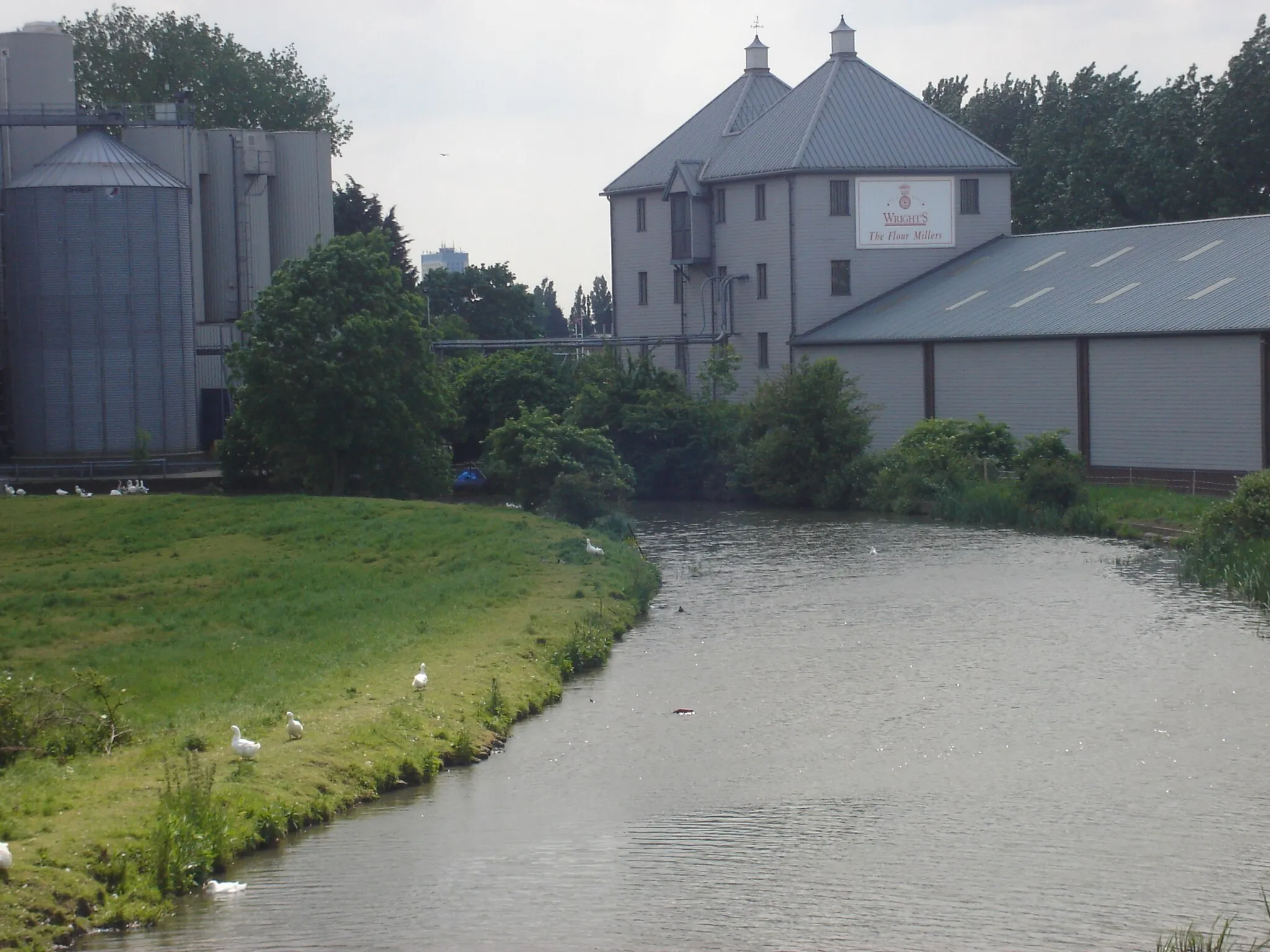 Photo showing: Picture of Wright's Flour Mill