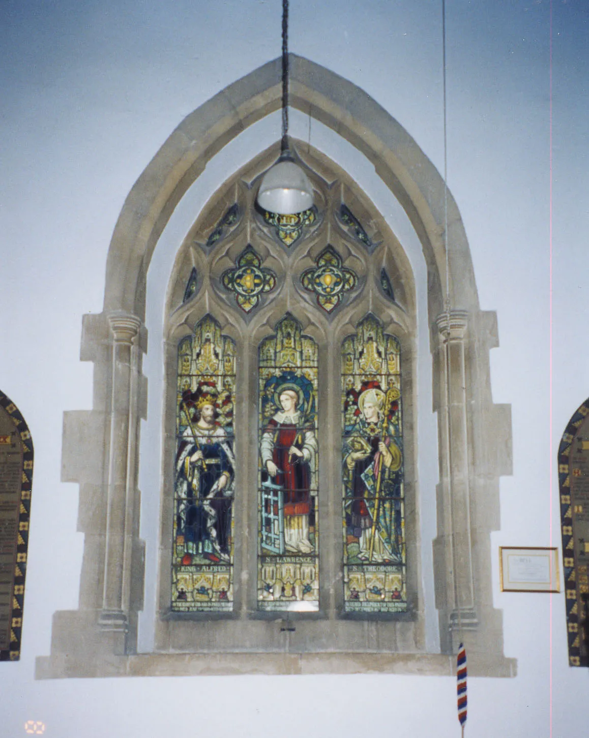 Photo showing: Jeston window, St Lawrence's Church.