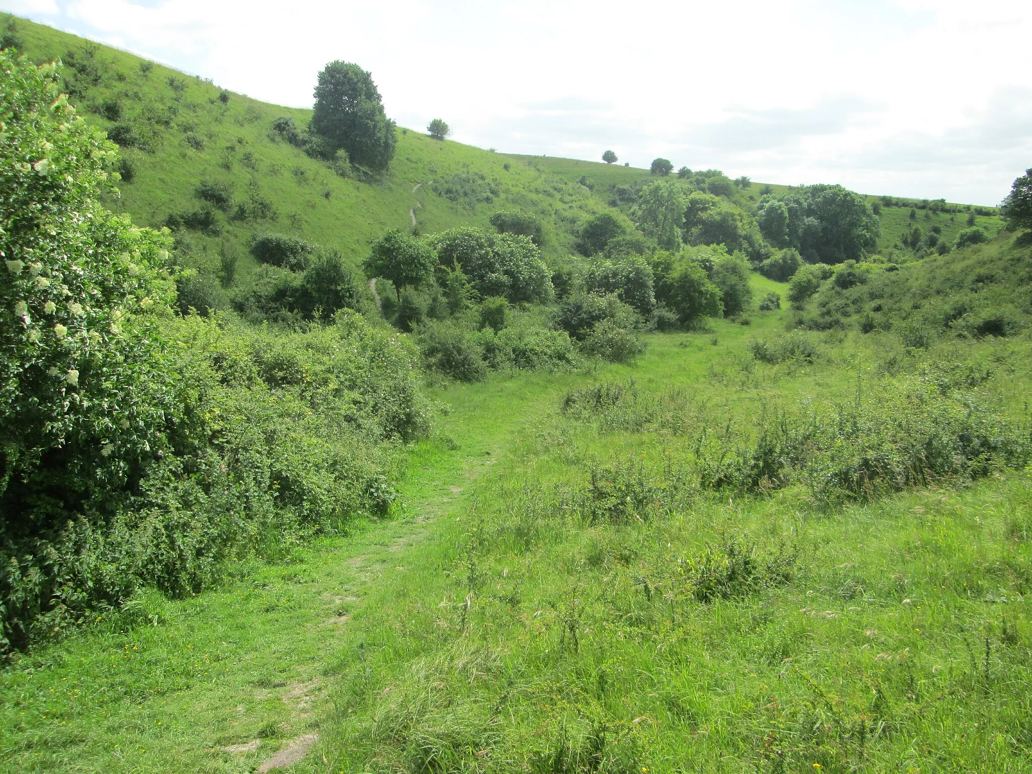 Photo showing: At the foot of Incombe Hole