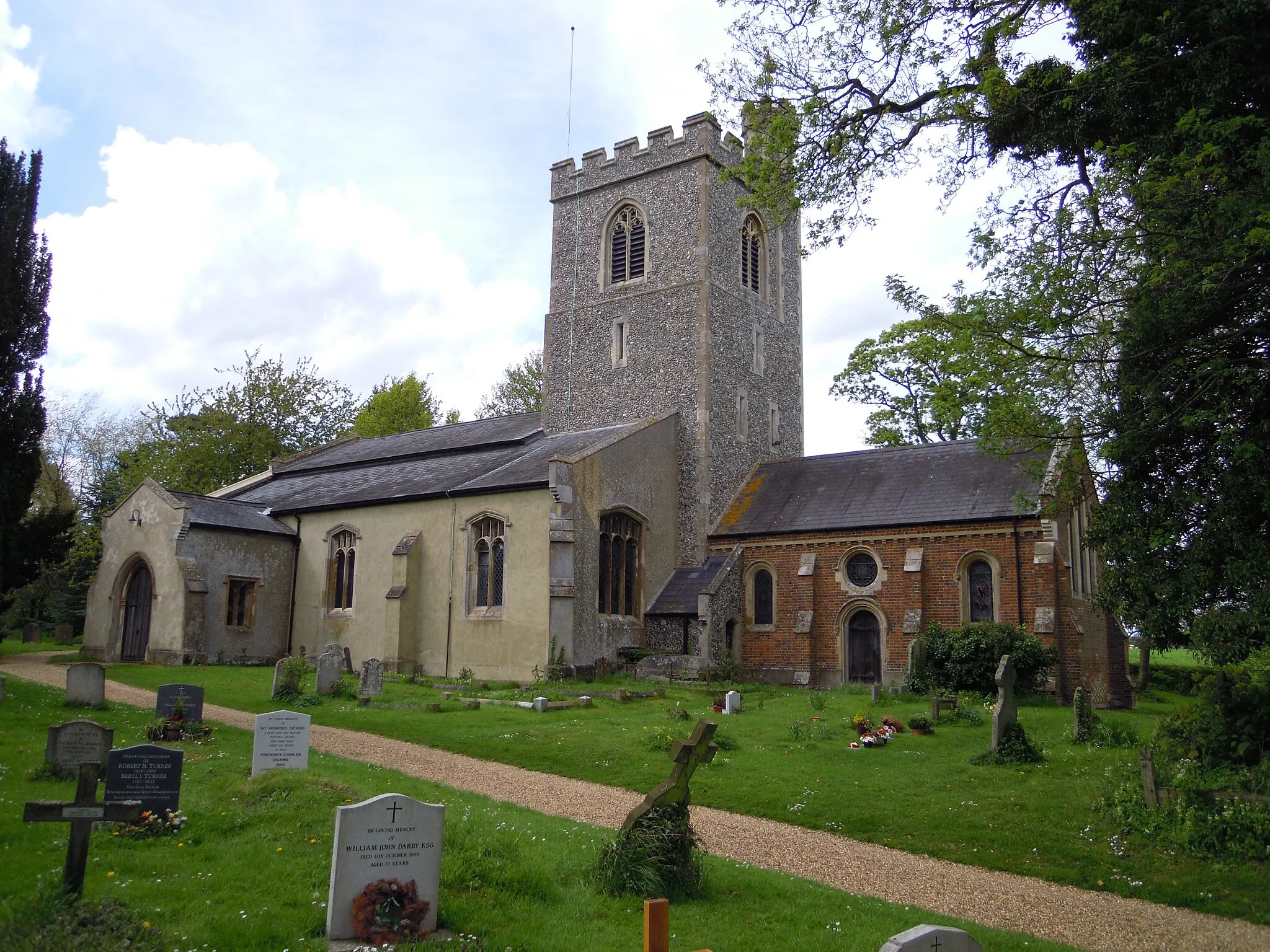 Photo showing: Holy Trinity Church at Weston, Hertfordshire