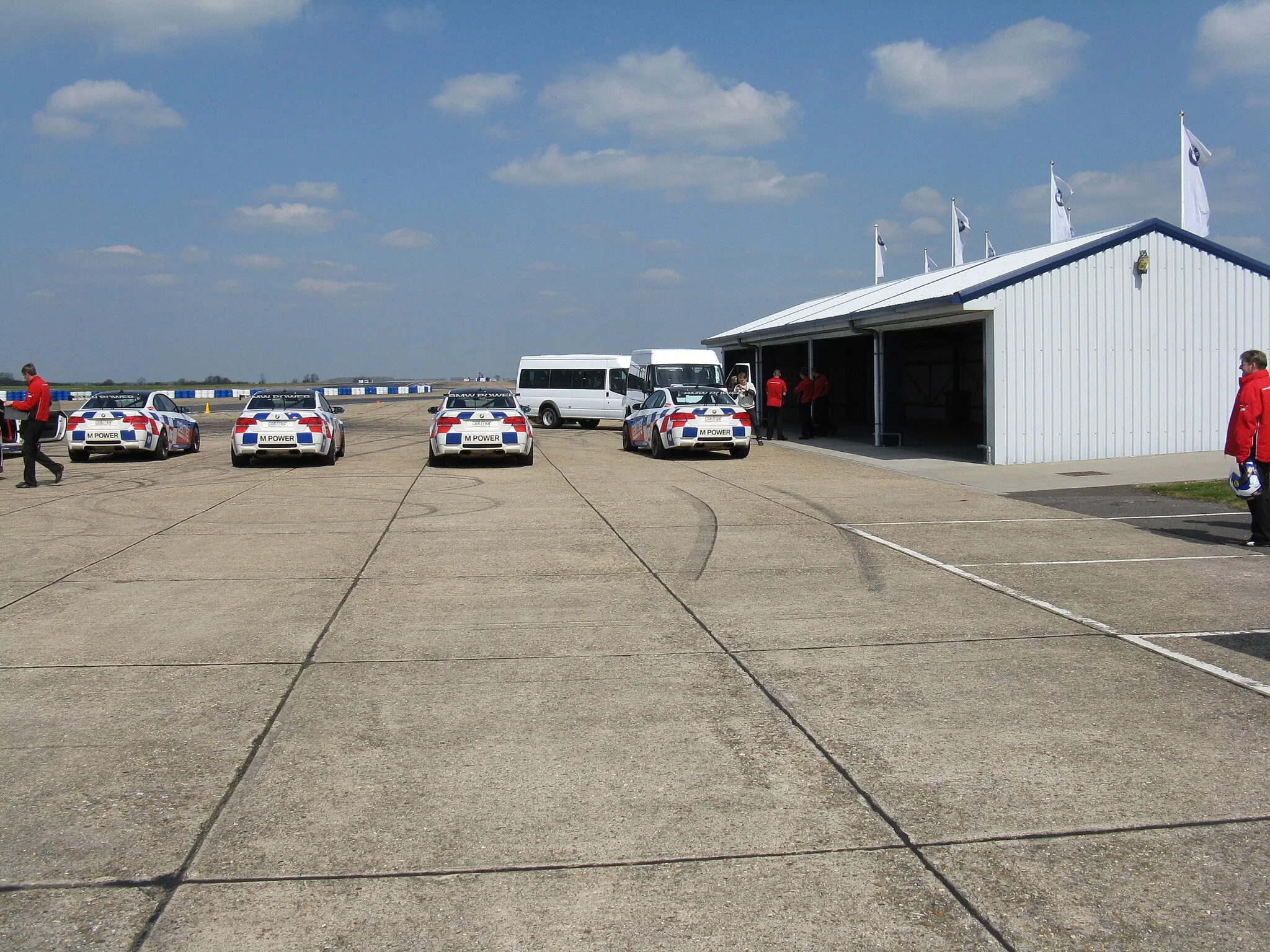 Photo showing: Bedford Autodrome at Thurleigh Airfield