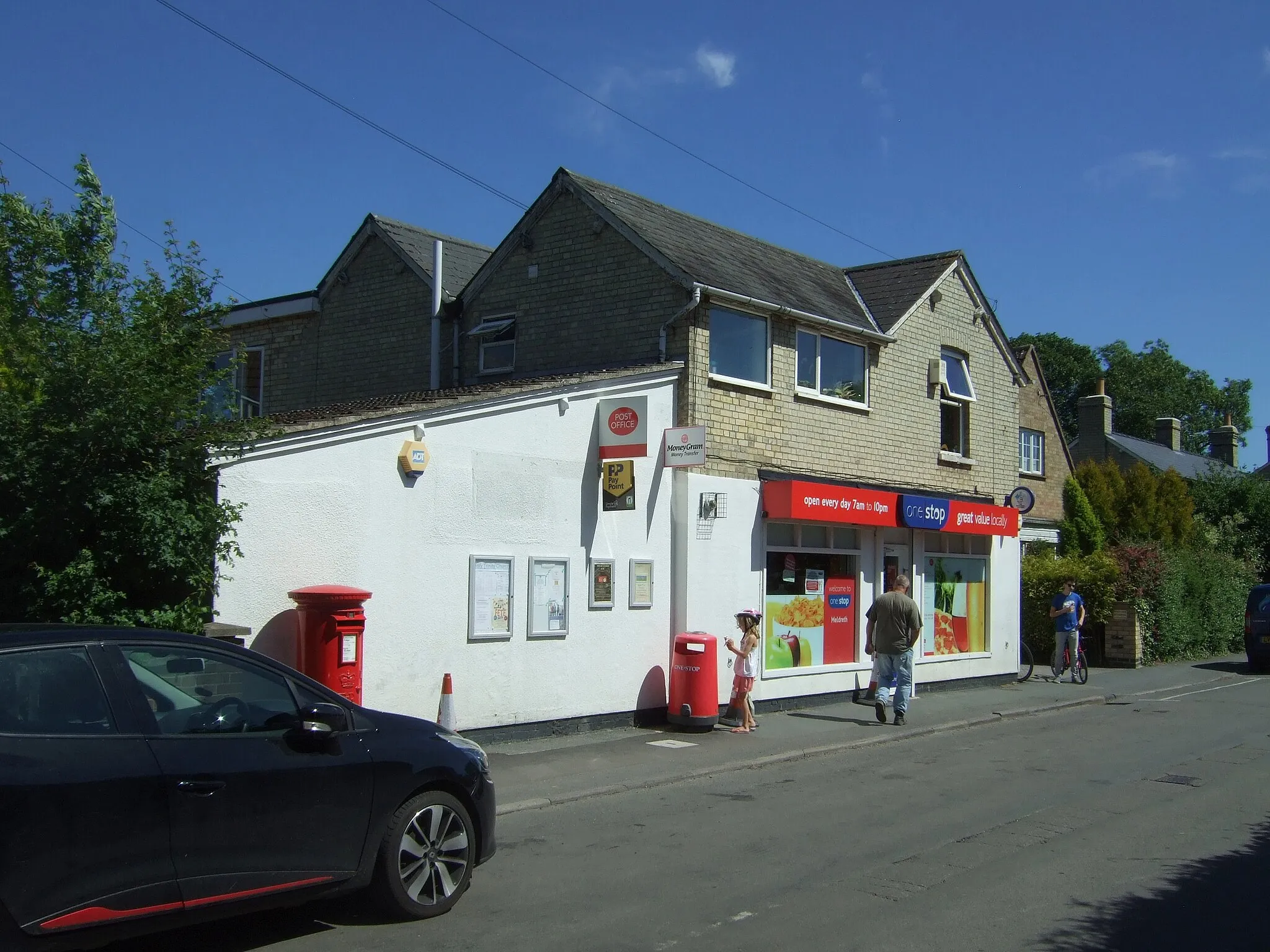 Photo showing: Post Office on High Street, Meldreth