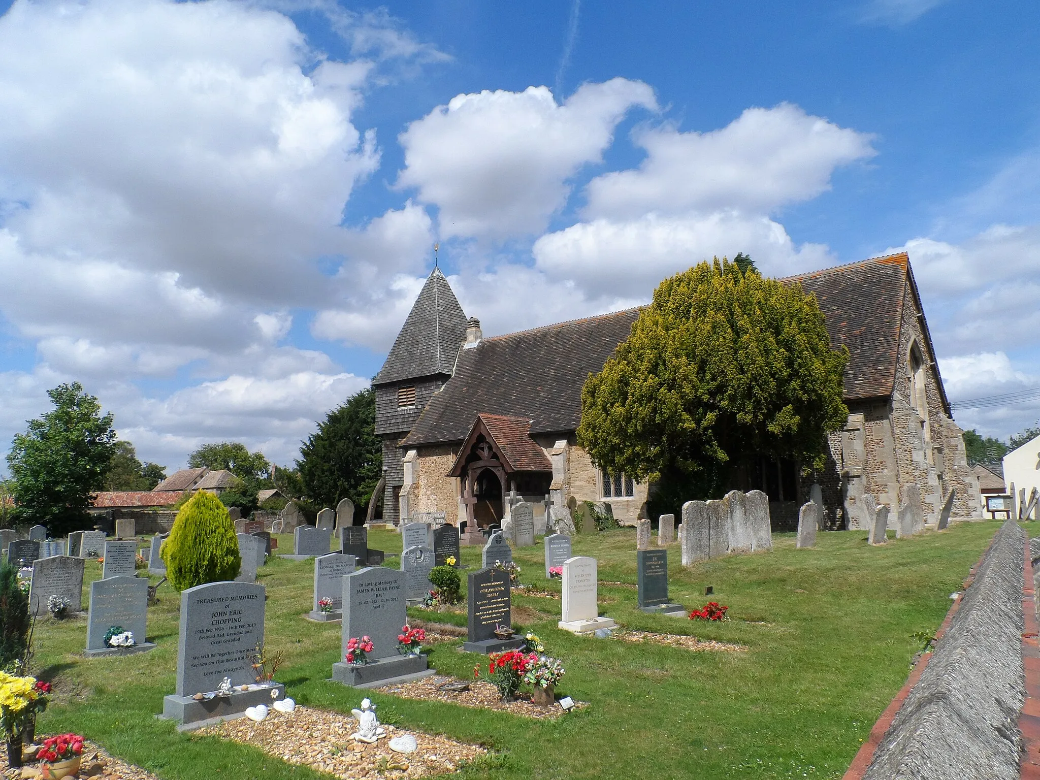 Photo showing: St Nicholas, Hail Weston