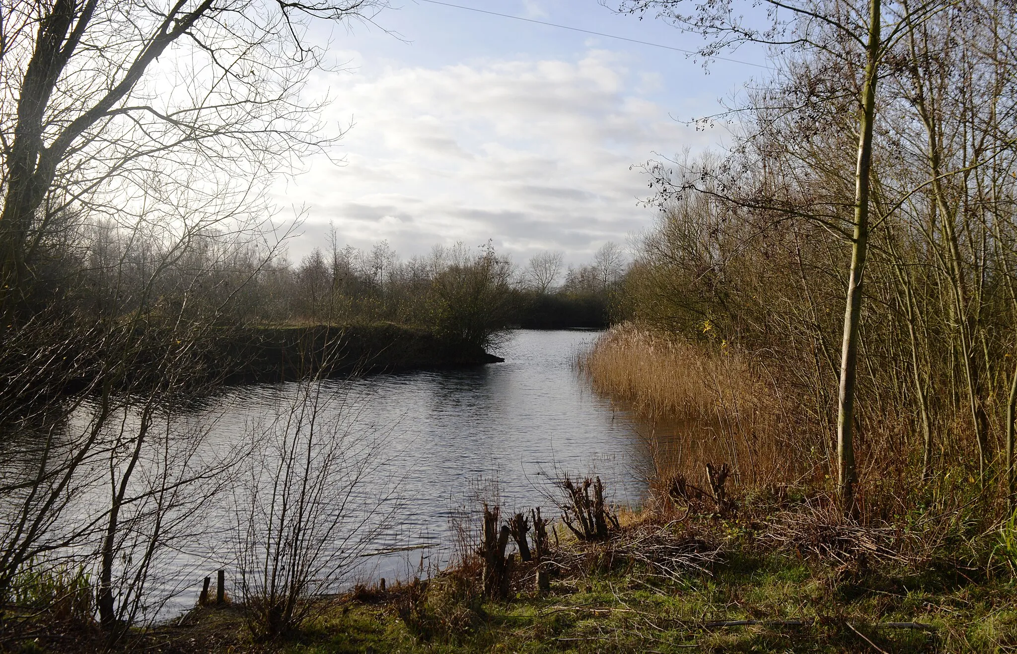 Photo showing: Bromham Lake, a Local Nature Reserve east of Bromham, Bedfordshire