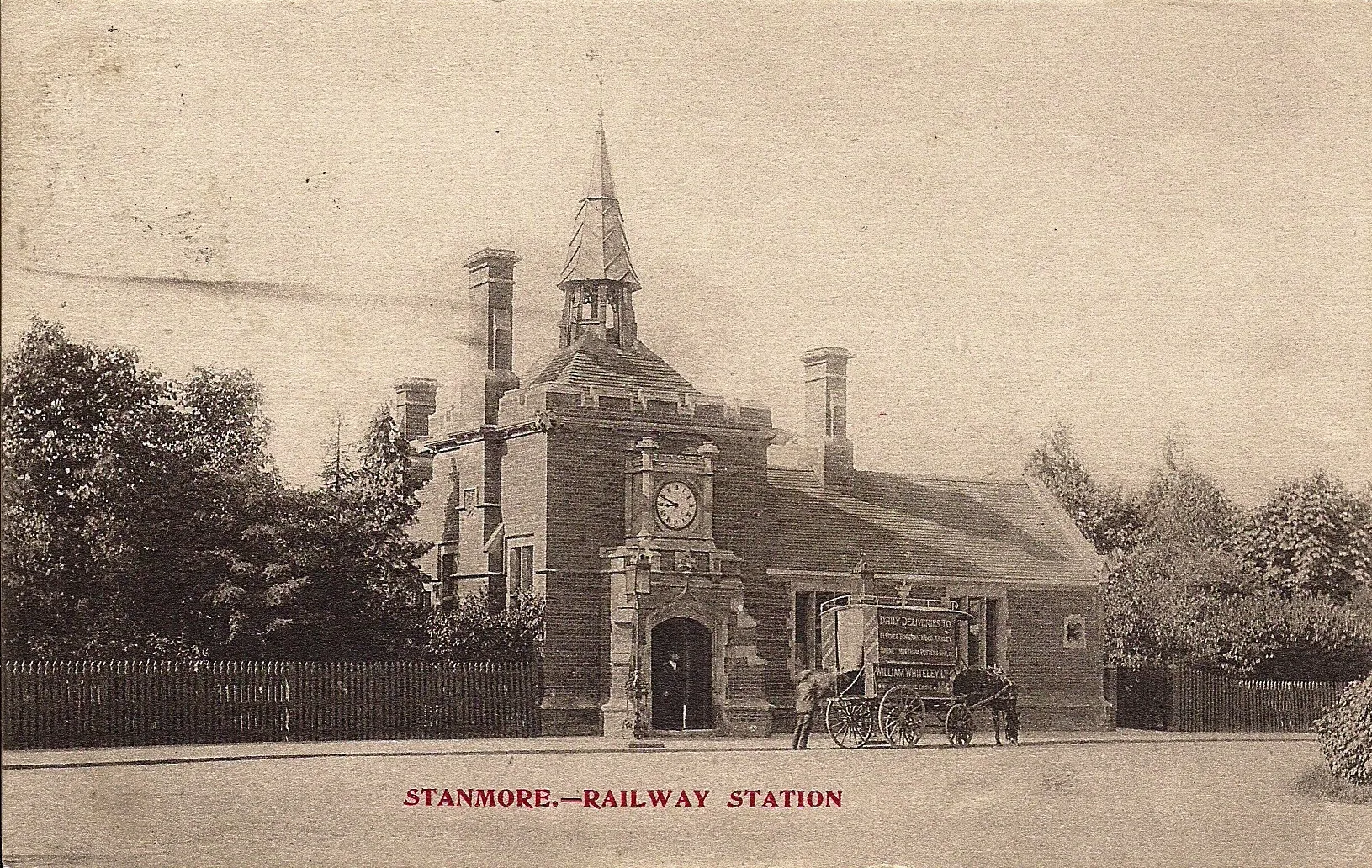 Photo showing: Stanmore Village railway station