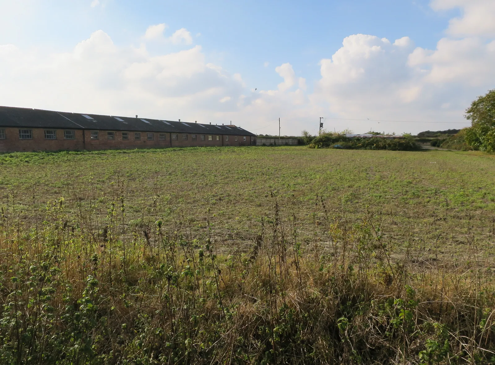 Photo showing: Animal sheds at Limlow