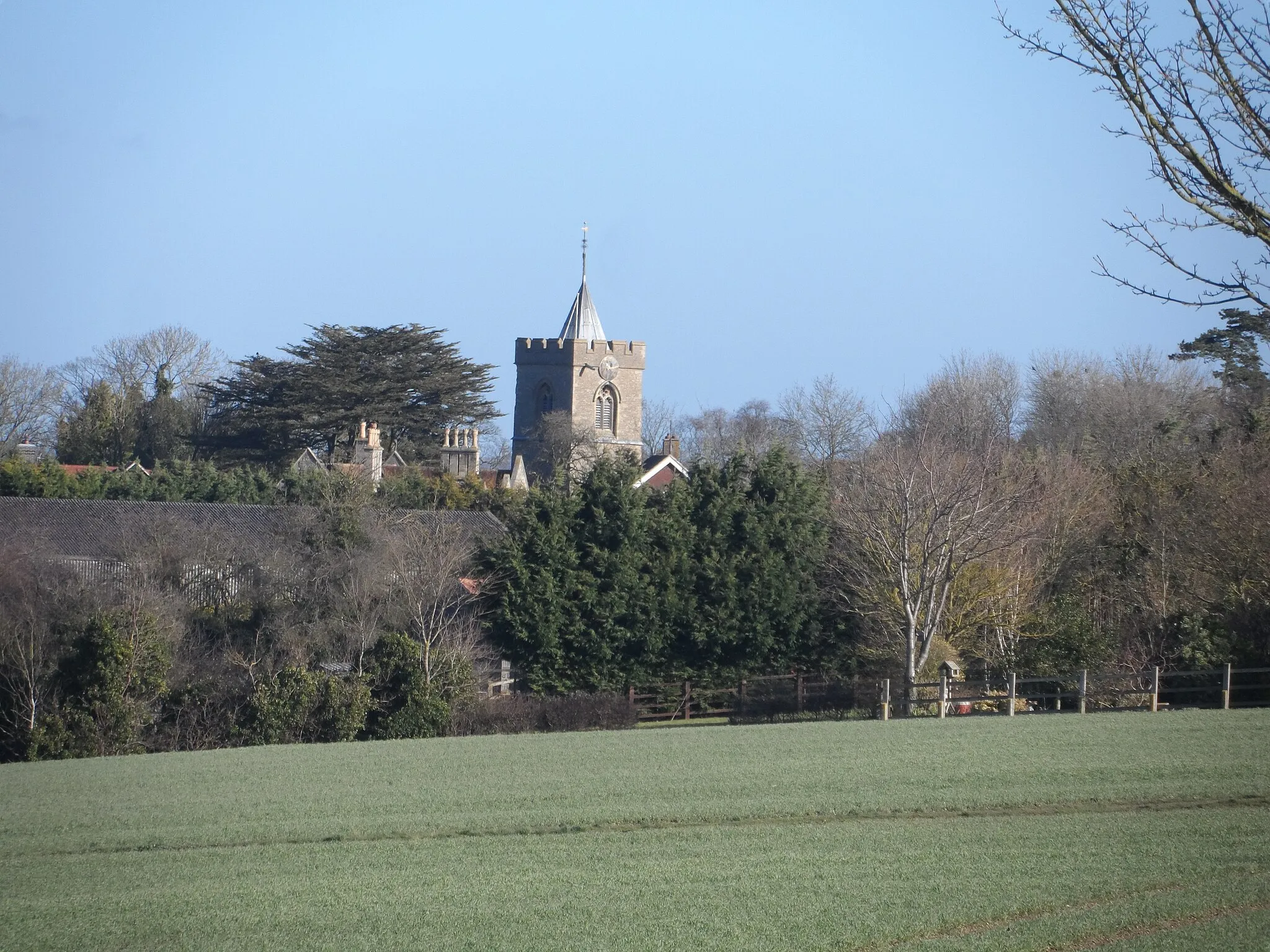 Photo showing: St Leonard's church, Stagsden