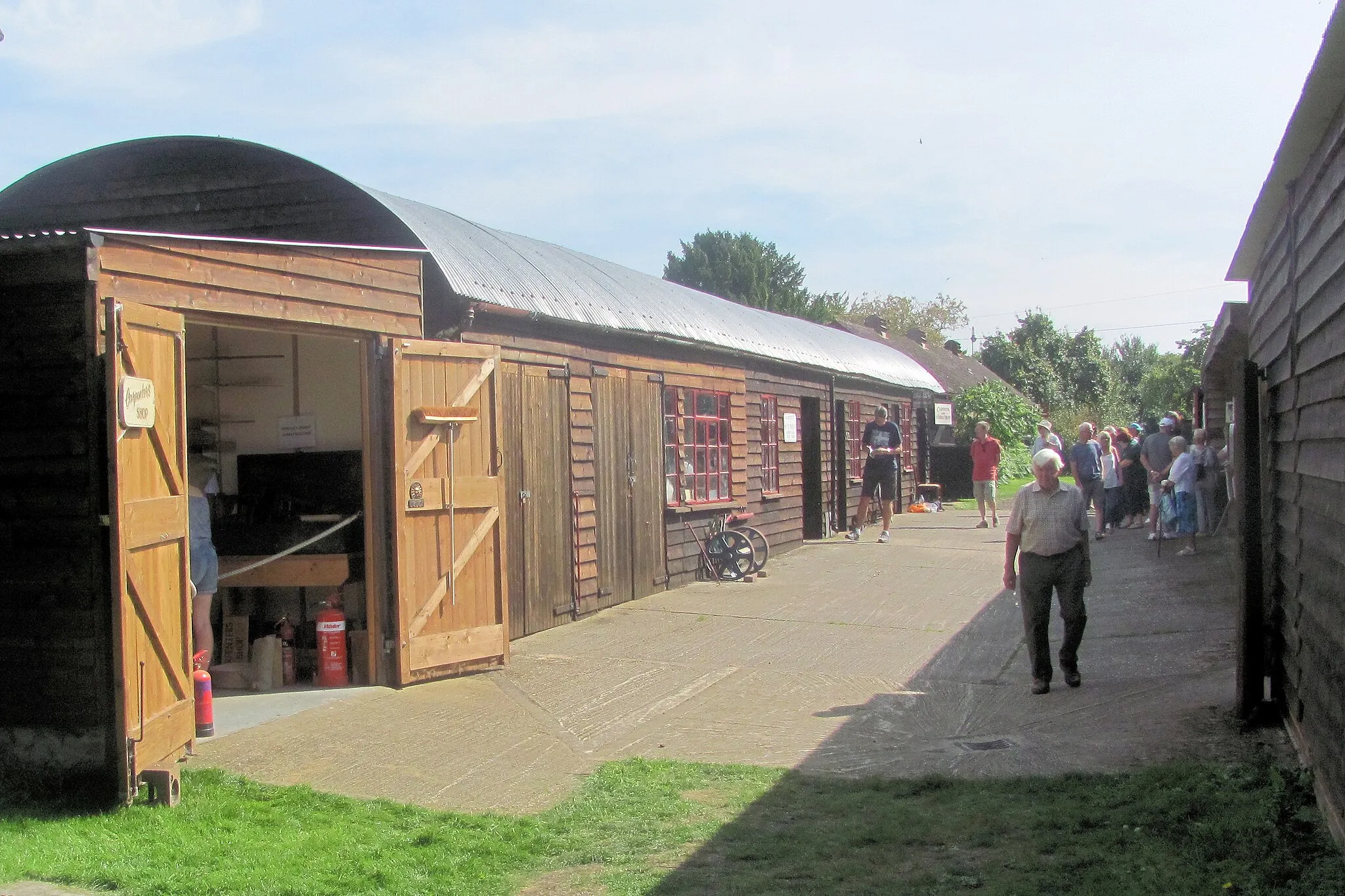 Photo showing: Pitstone Green Museum - The Workshops