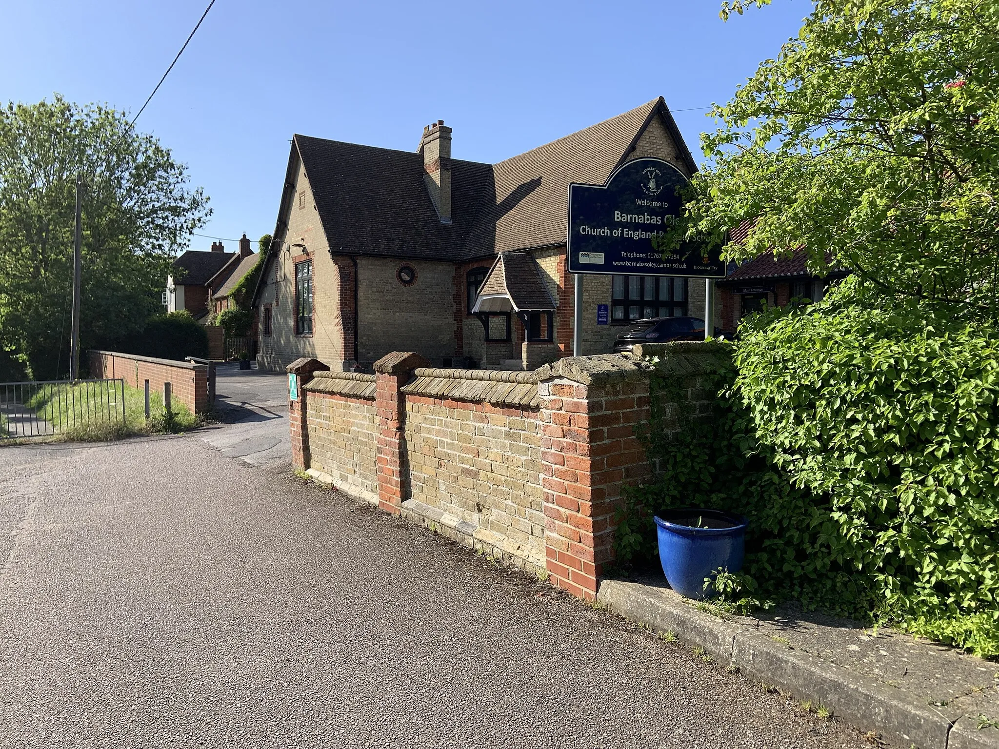 Photo showing: Barnabas Oley Primary School, Little Lane, Great Gransden, Huntingdonshire, UK