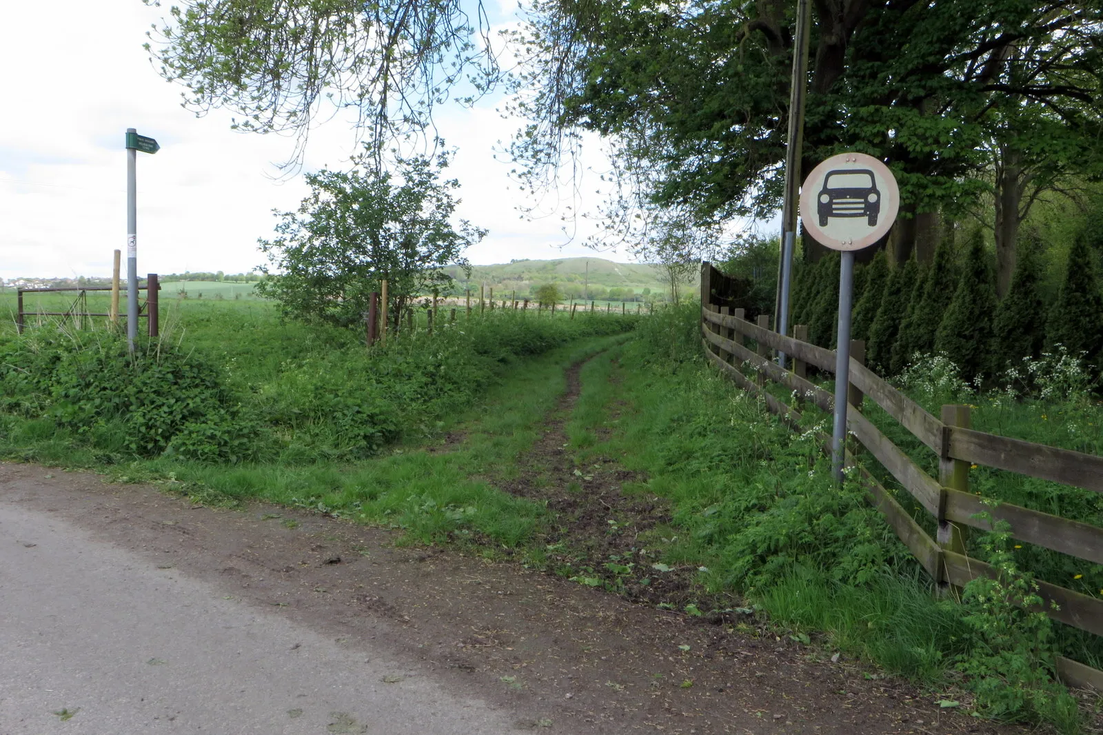 Photo showing: Byway to Well Head