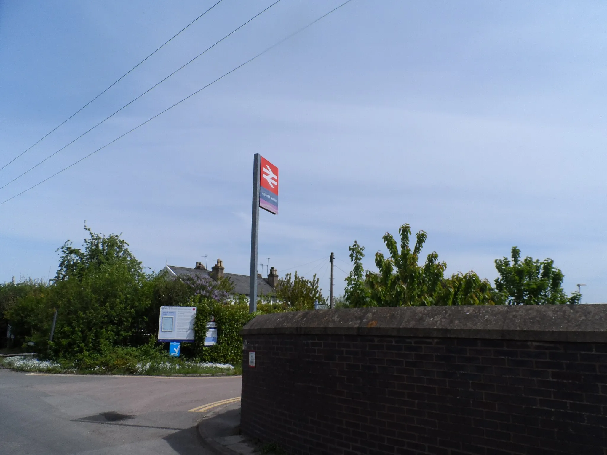 Photo showing: Ashwell and Morden station