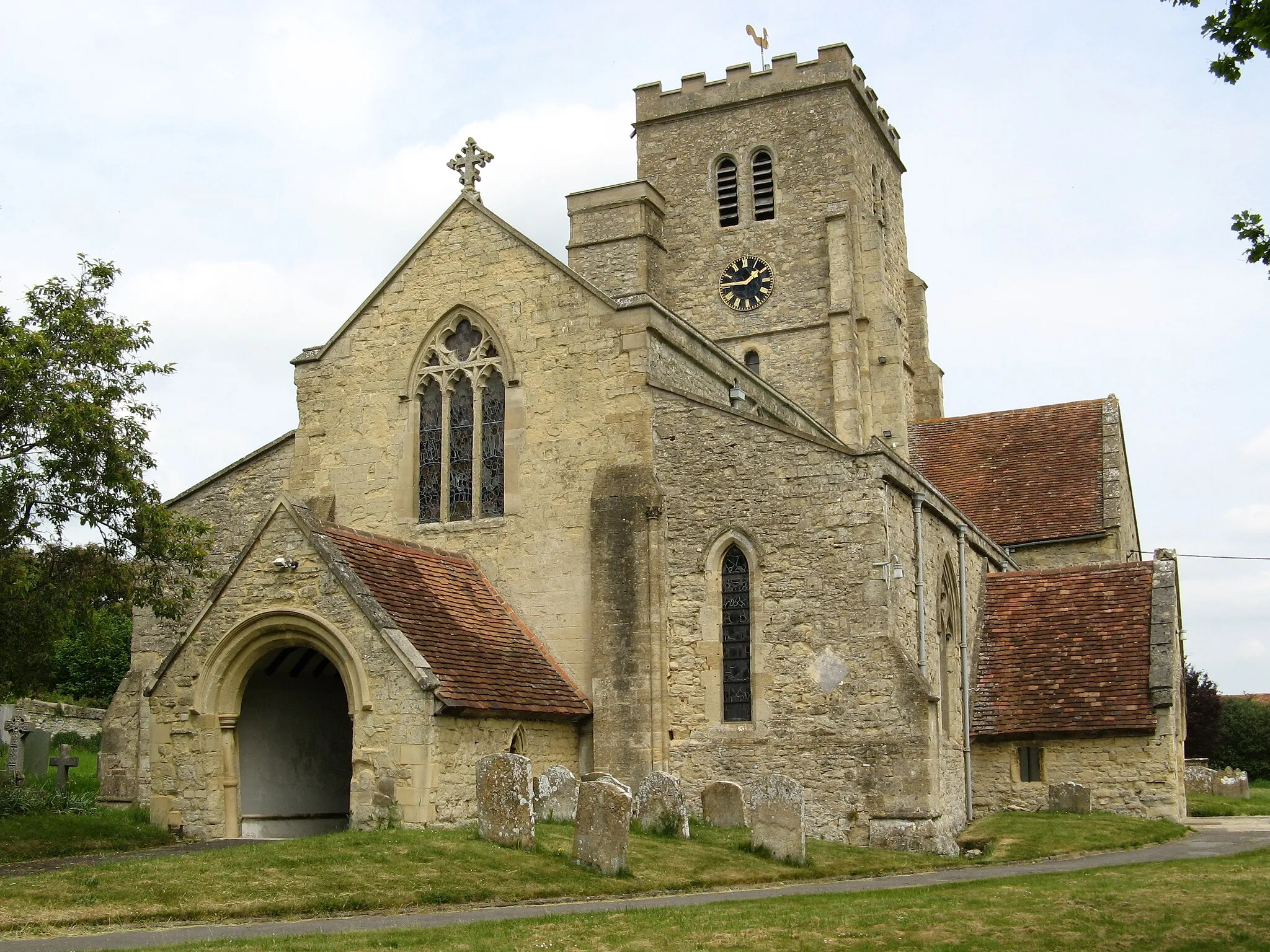 Photo showing: All Saints' Church, Cuddesdon.