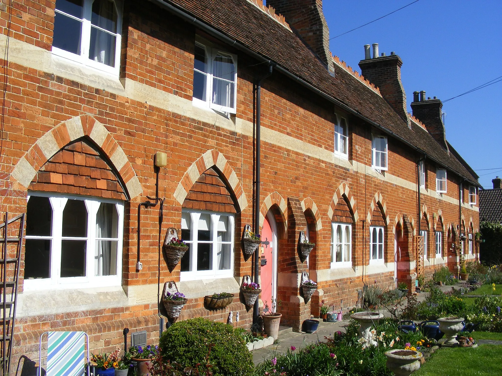 Photo showing: Eagles' Close Almshouses, Wantage