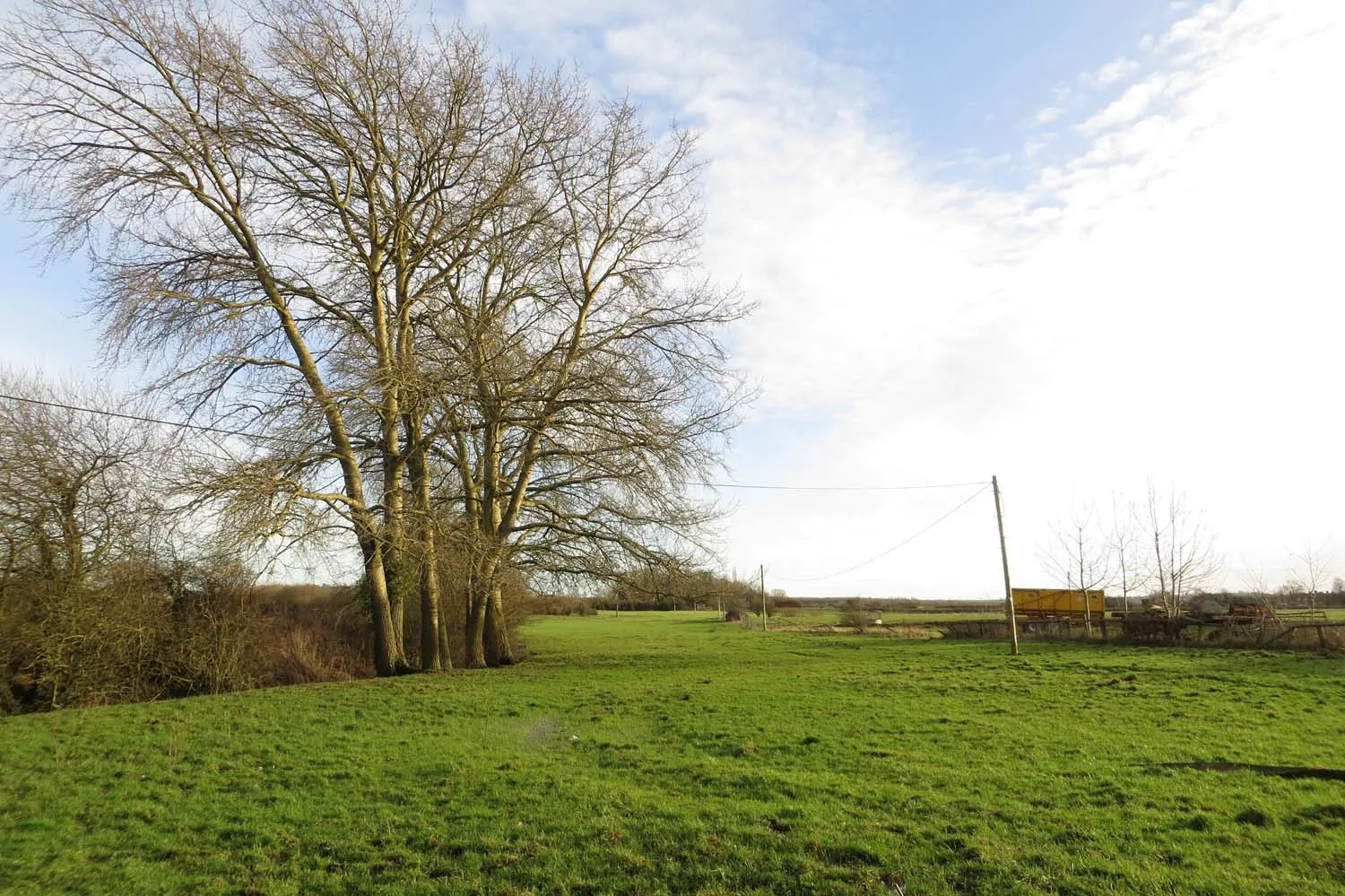 Photo showing: Field by Oakfield Fisheries