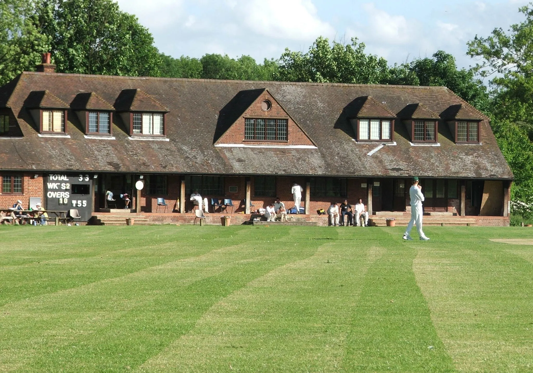 Photo showing: Rickmansworth Cricket Club 1