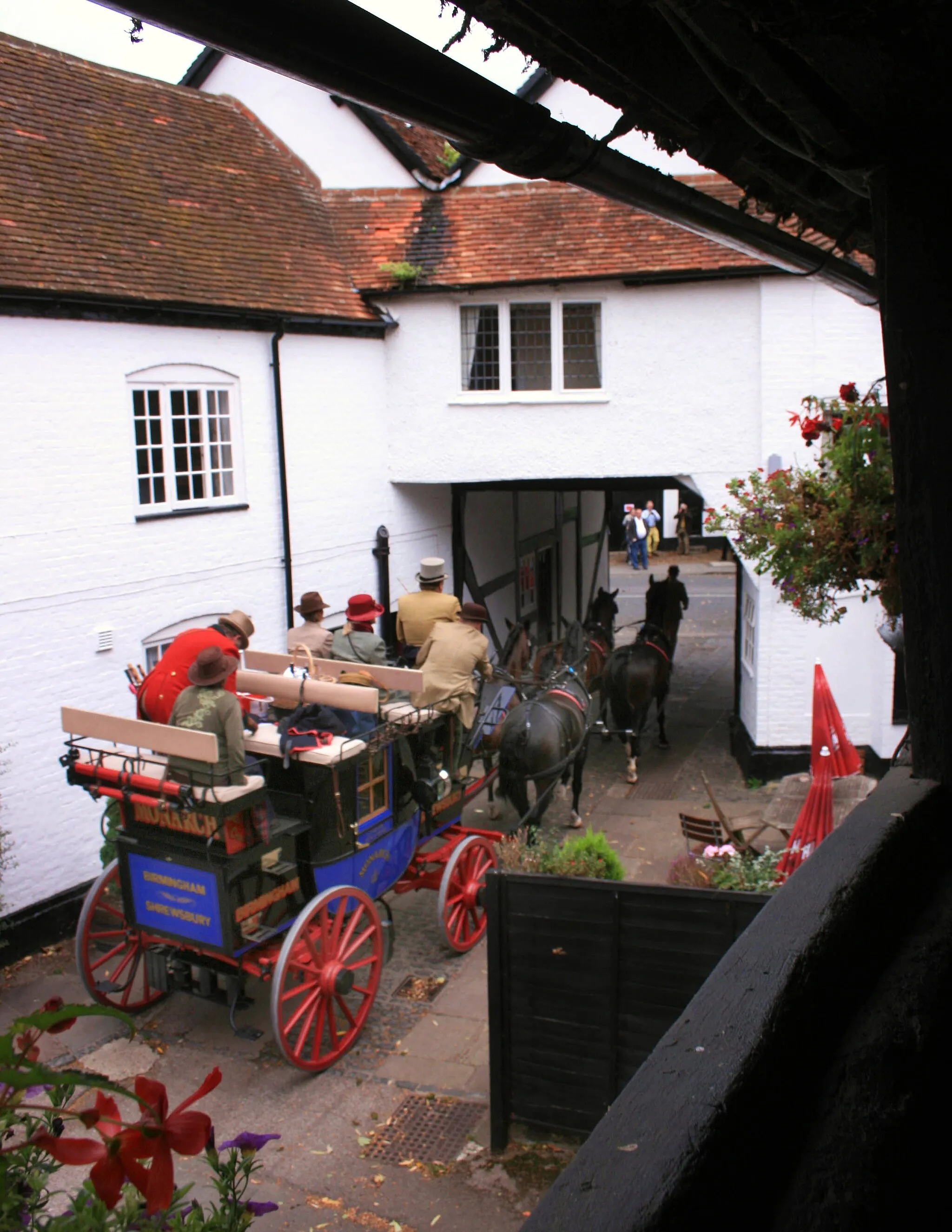 Photo showing: Setting Off From The George