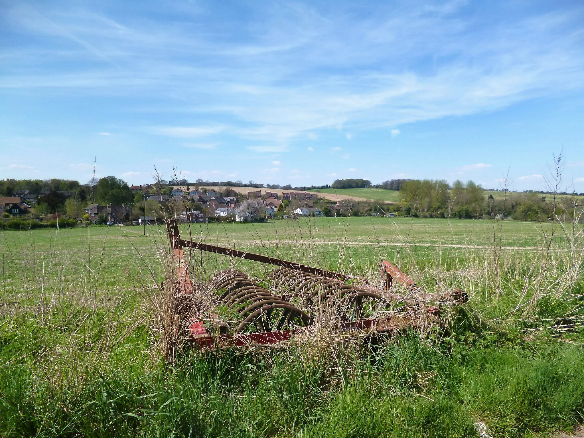 Photo showing: Hampstead Norreys Village