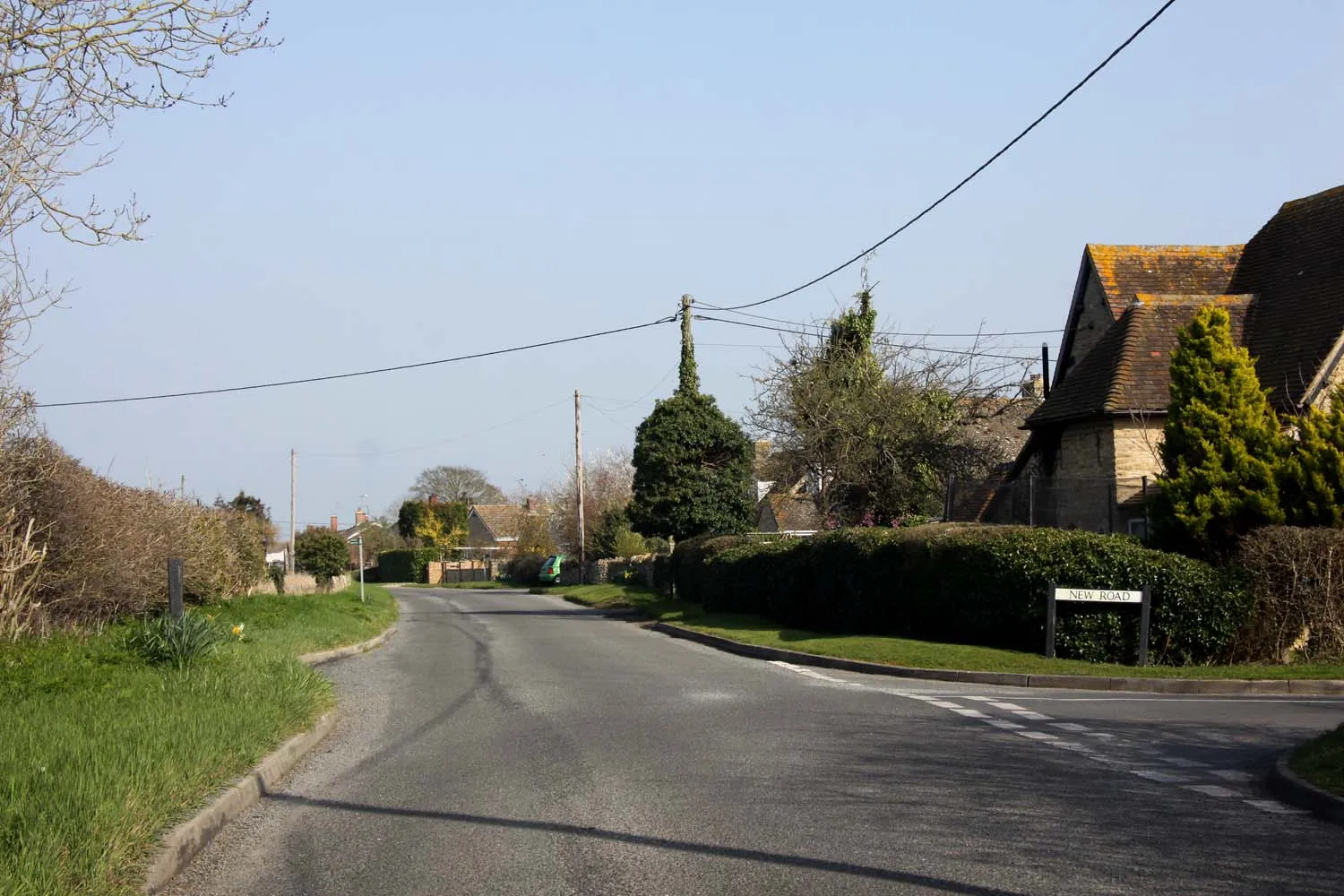 Photo showing: Buckland Road in Charney Bassett