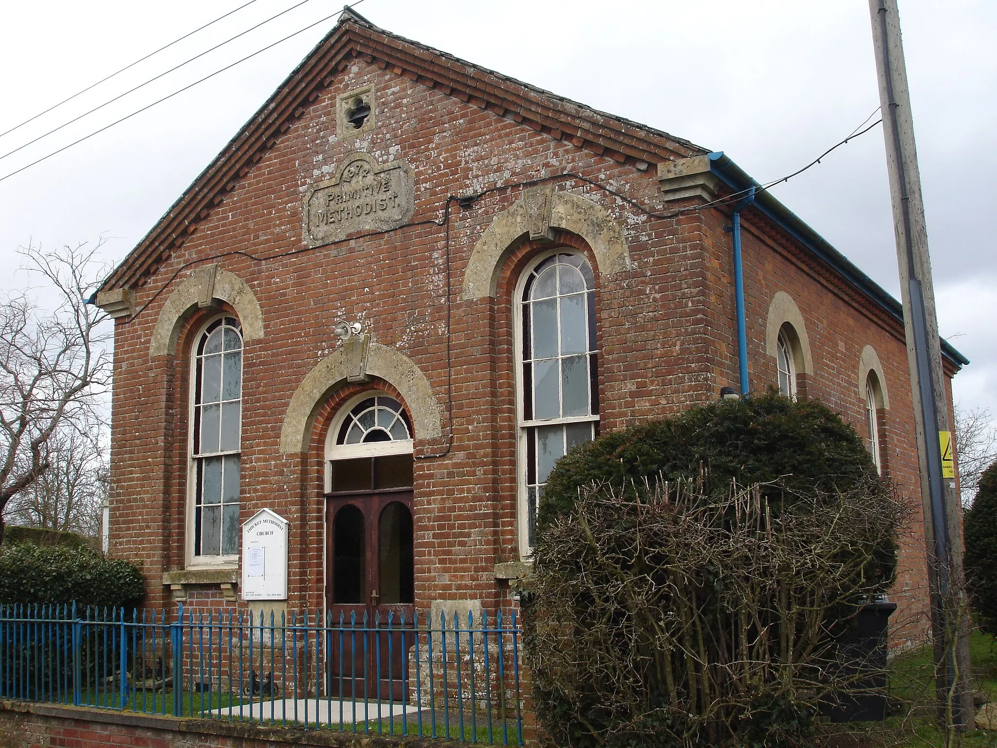 Photo showing: Methodist Chapel, Leckhampstead Thicket, Berkshire, England