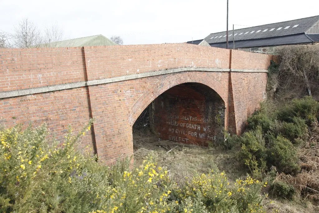 Photo showing: Bridge from the field