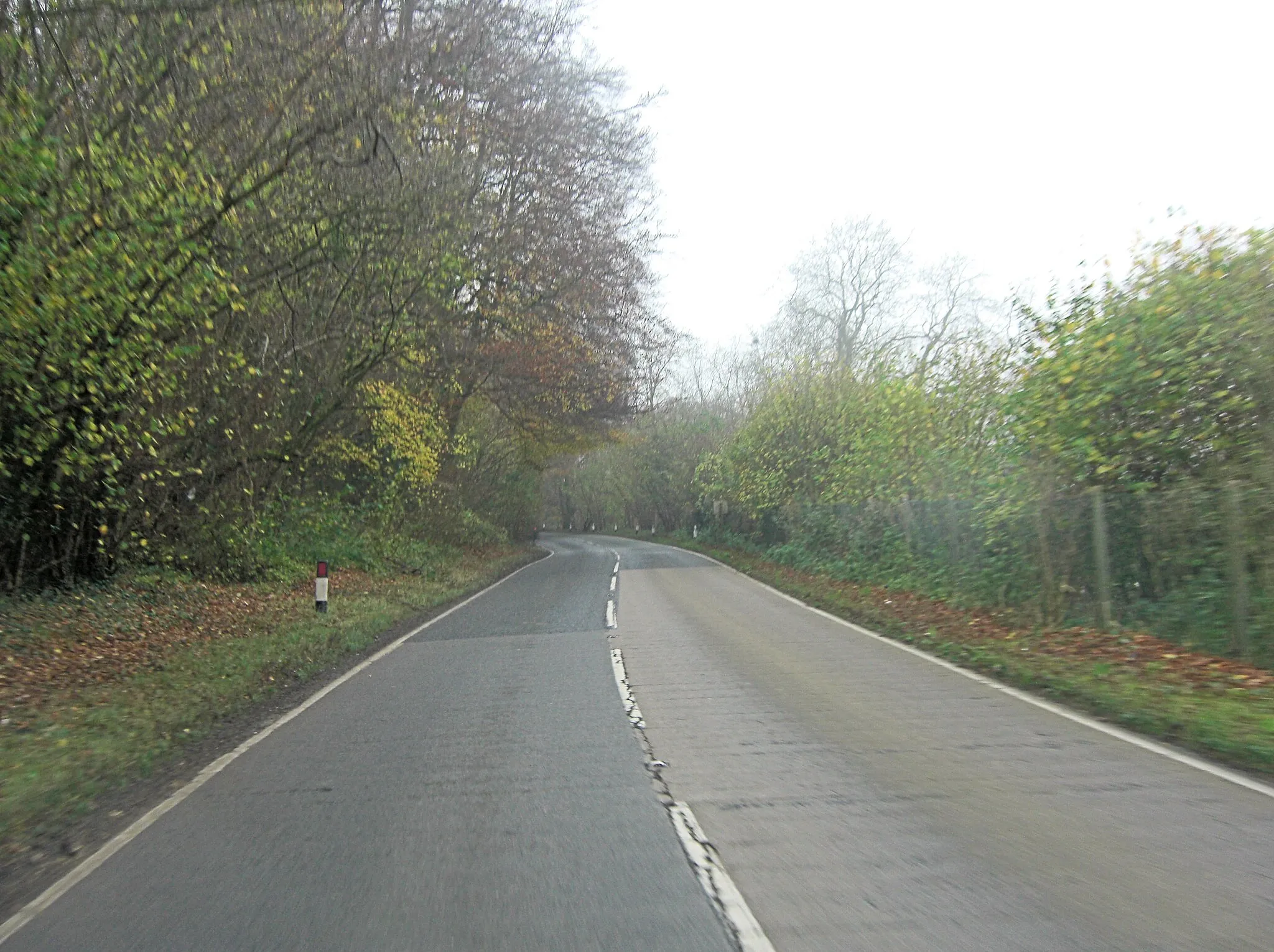 Photo showing: A343 at Doiley Hill