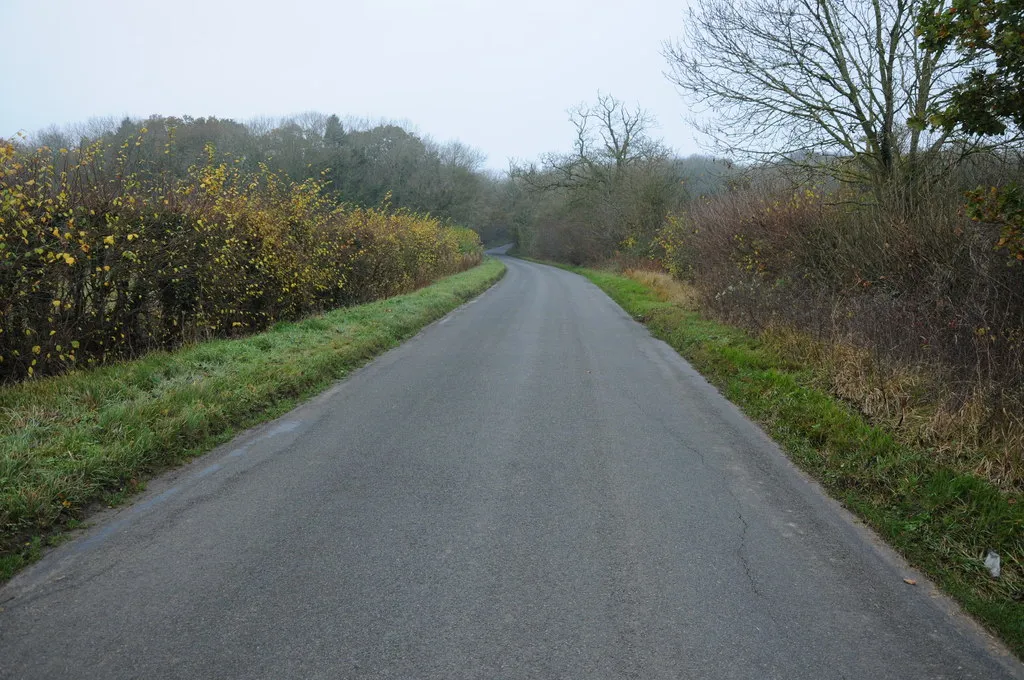 Photo showing: Akeman Street near Ampney Riding