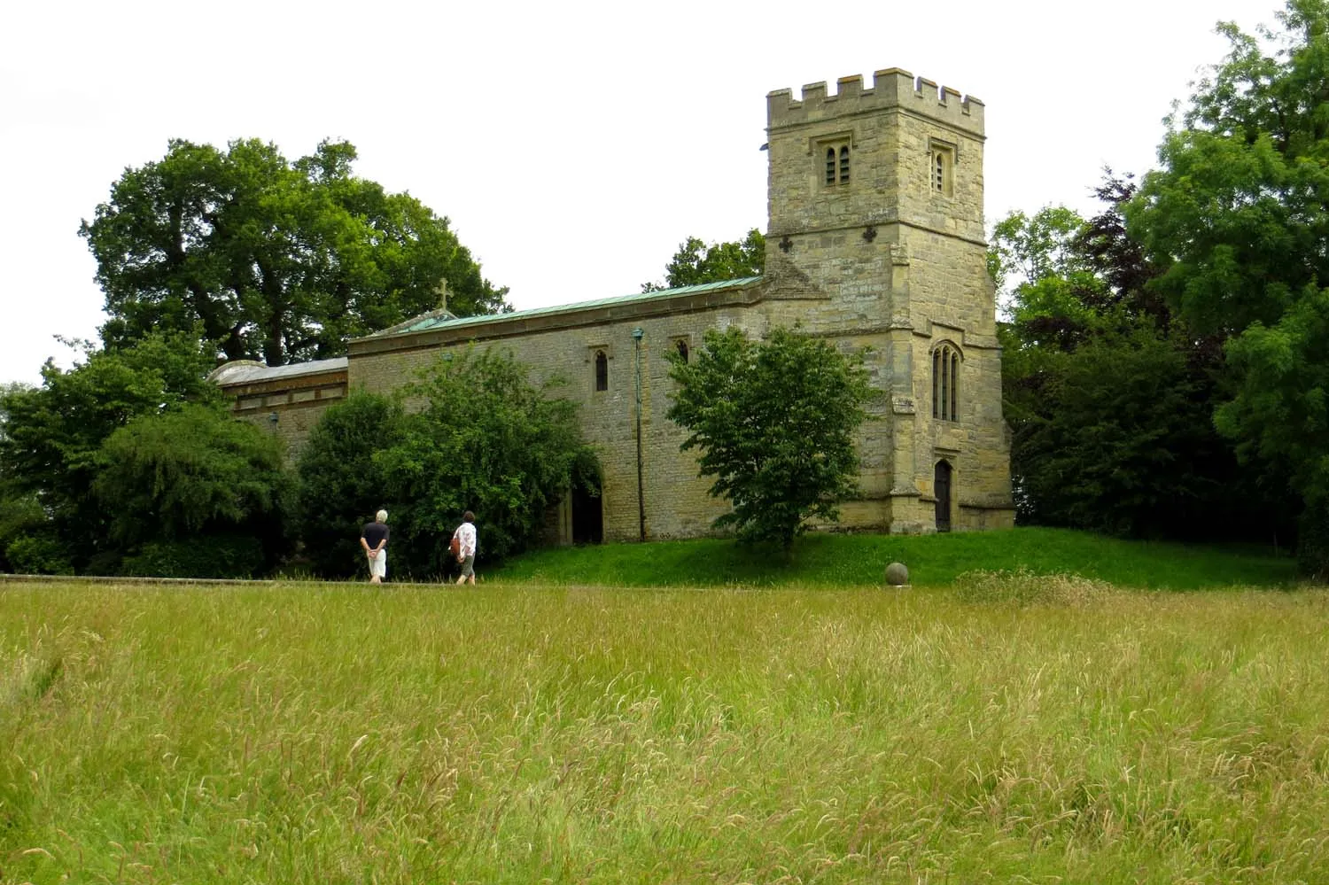Photo showing: All Saints' parish church, Middle Claydon, in the grounds of Claydon House