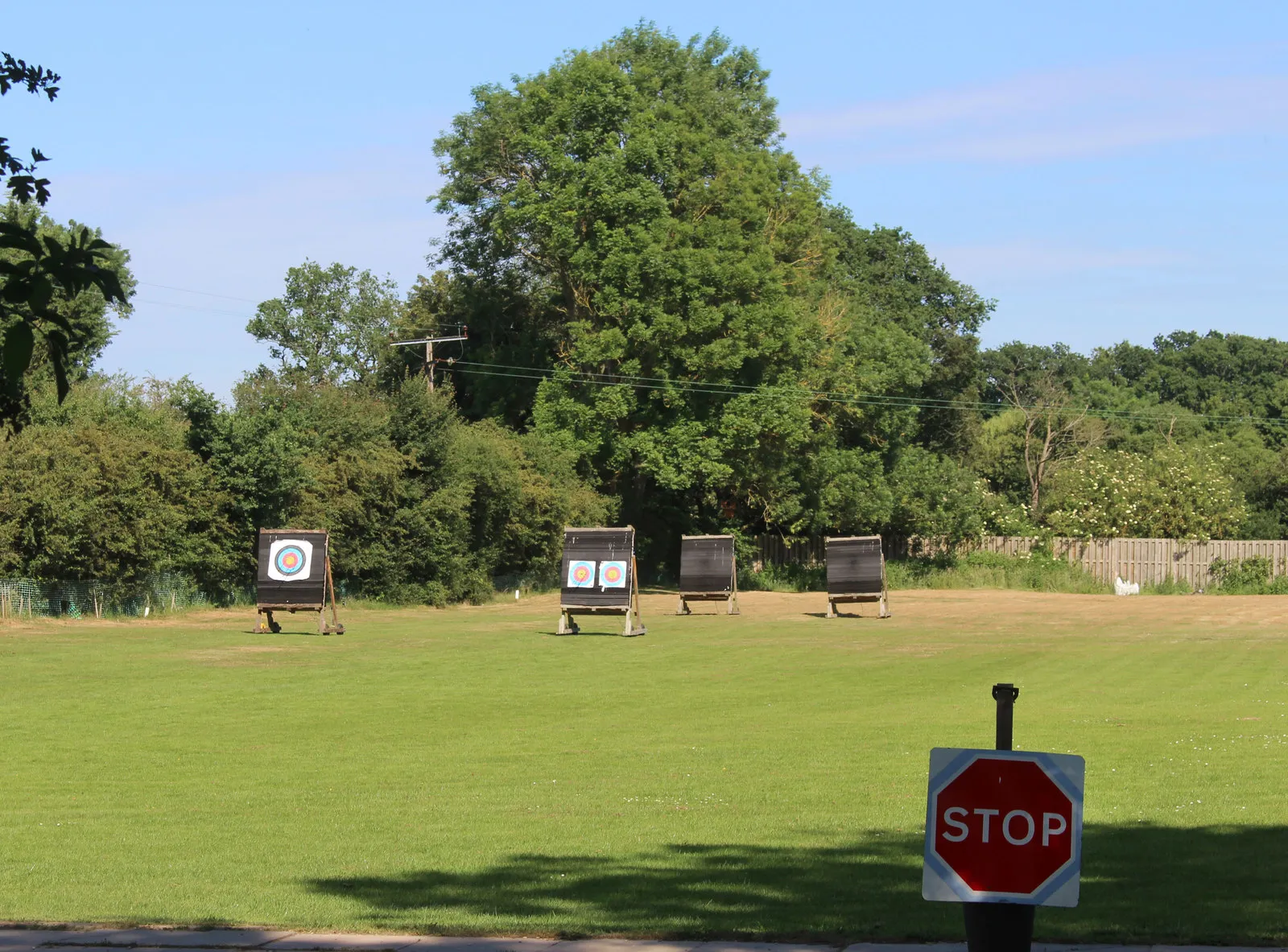 Photo showing: Archery Targets