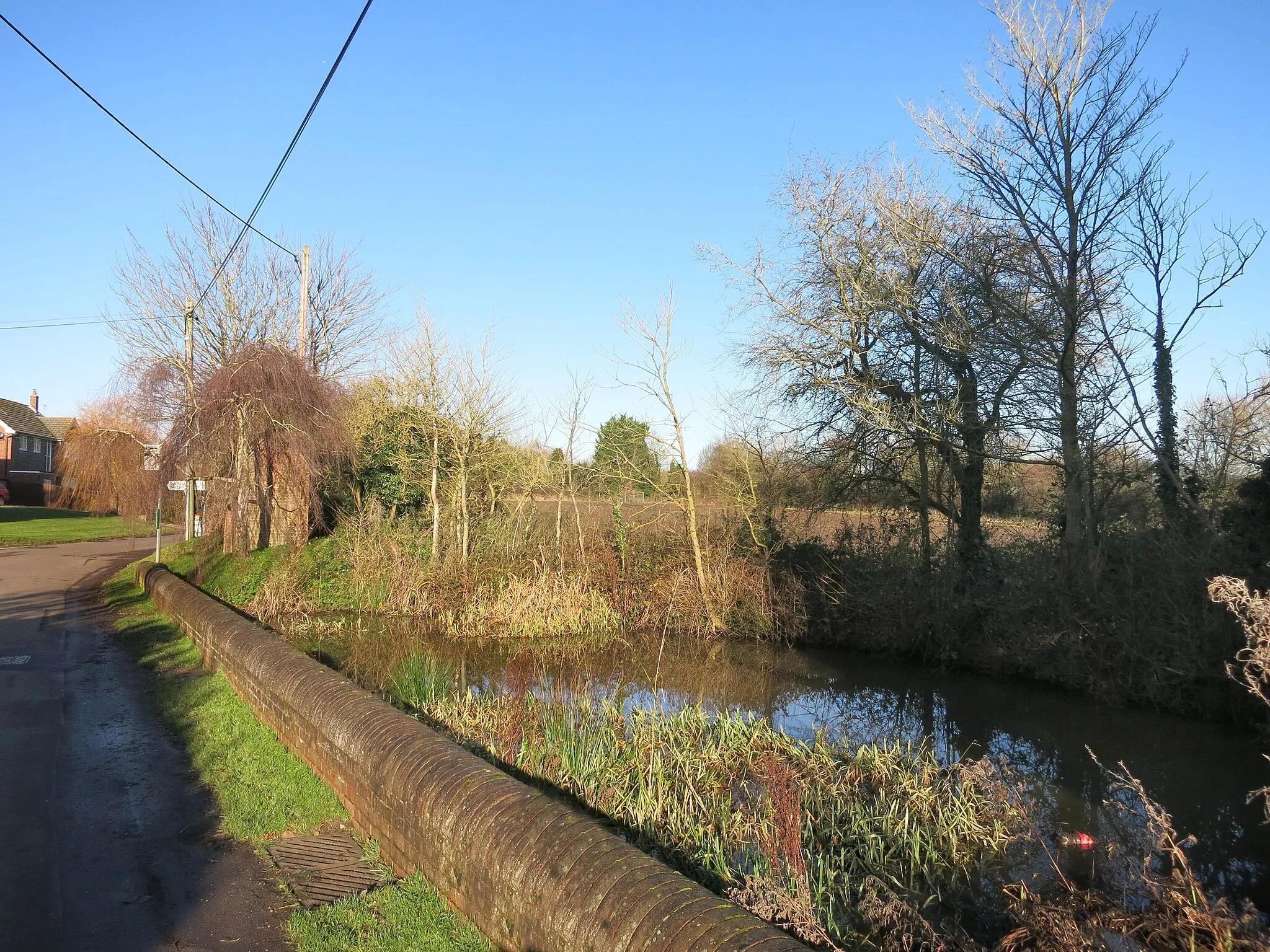 Photo showing: Small Pond in Peasemore