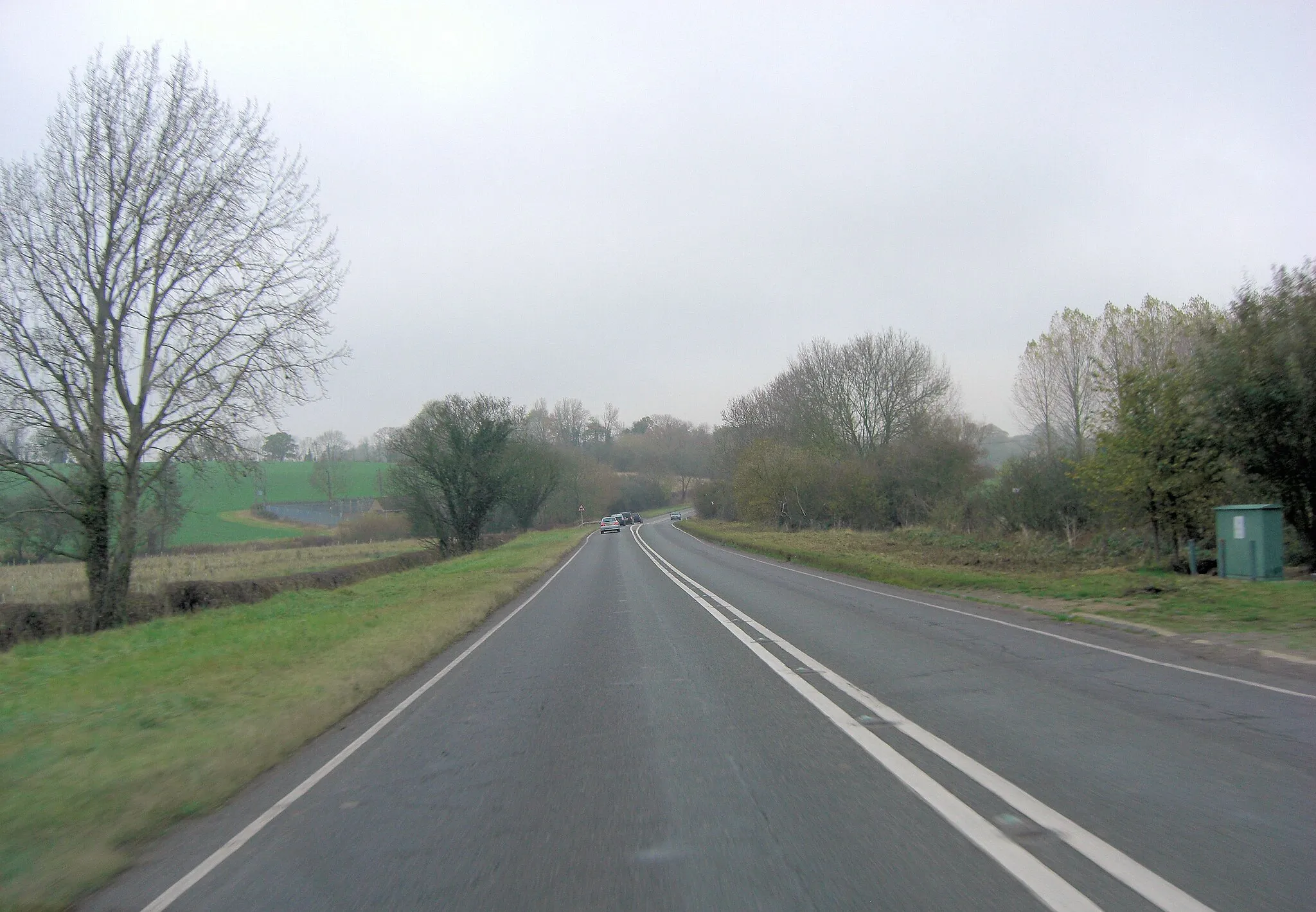 Photo showing: A4260 south of Dedington