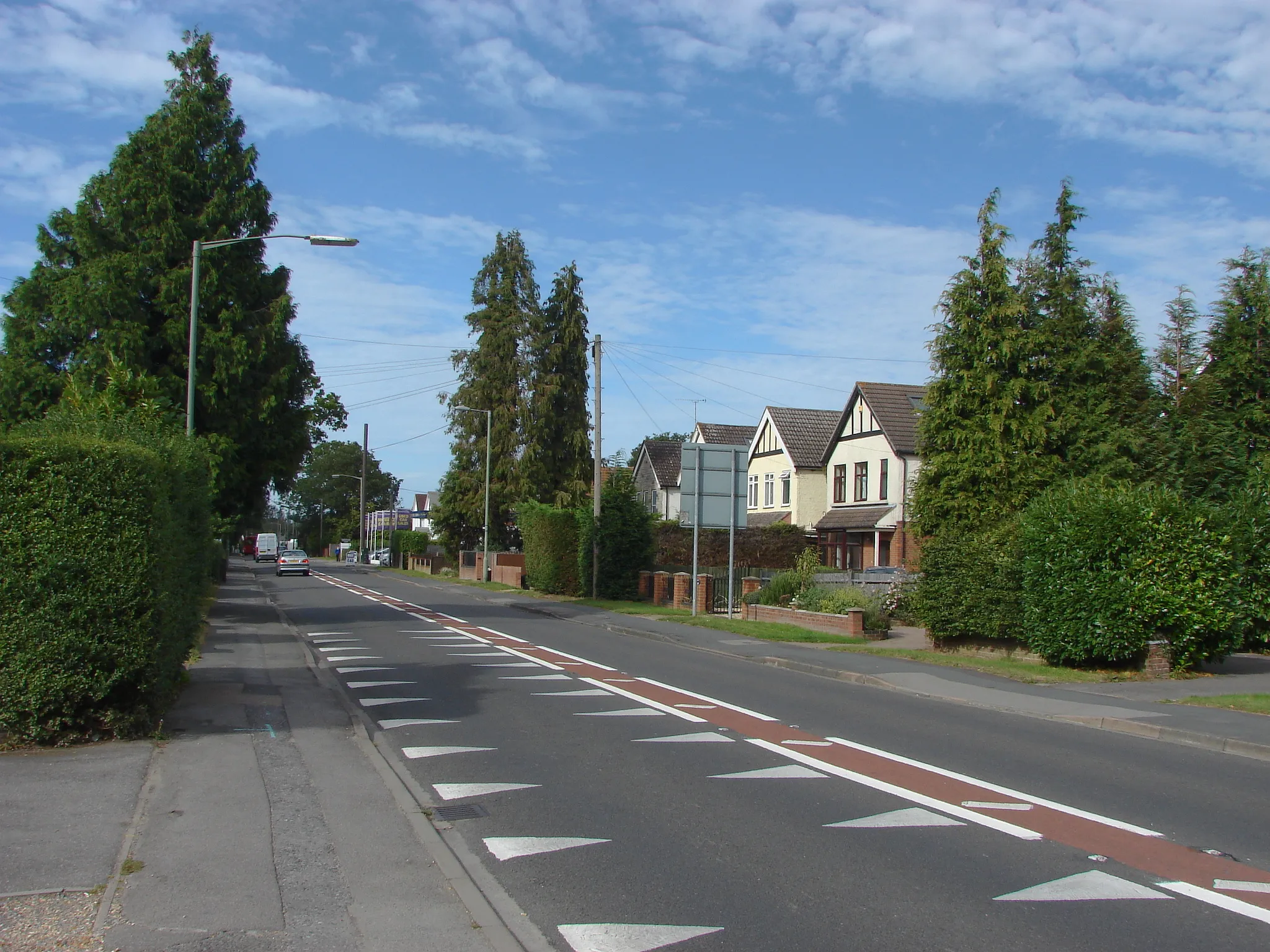 Photo showing: Mytchett Road