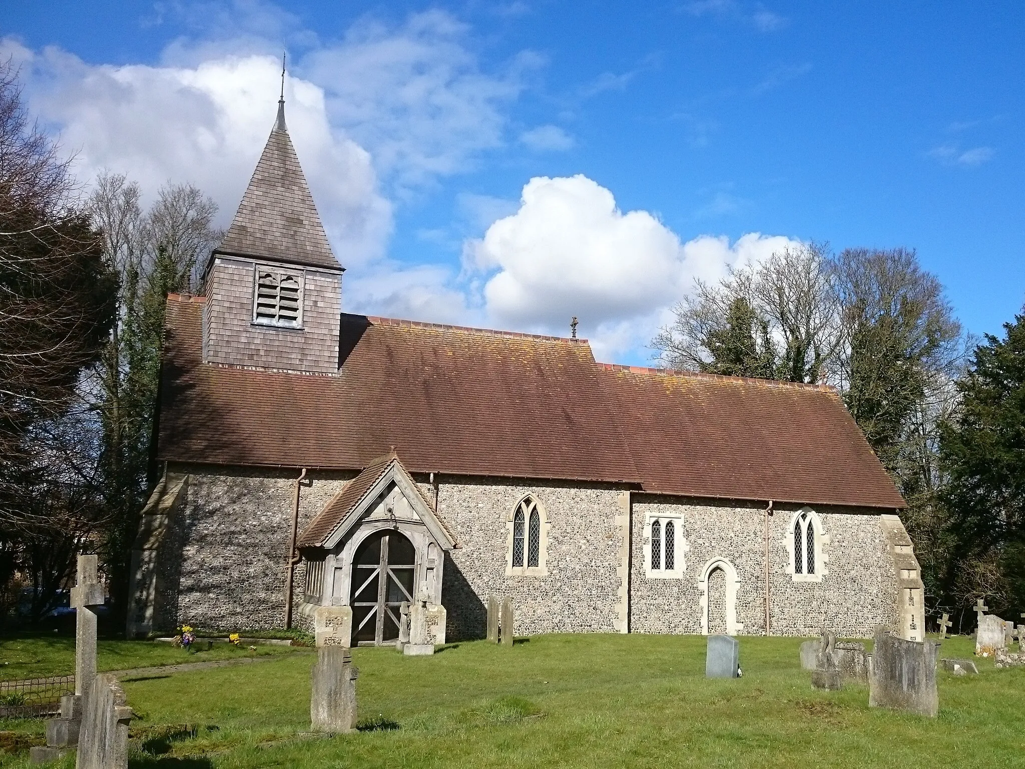 Photo showing: Saunderton church
