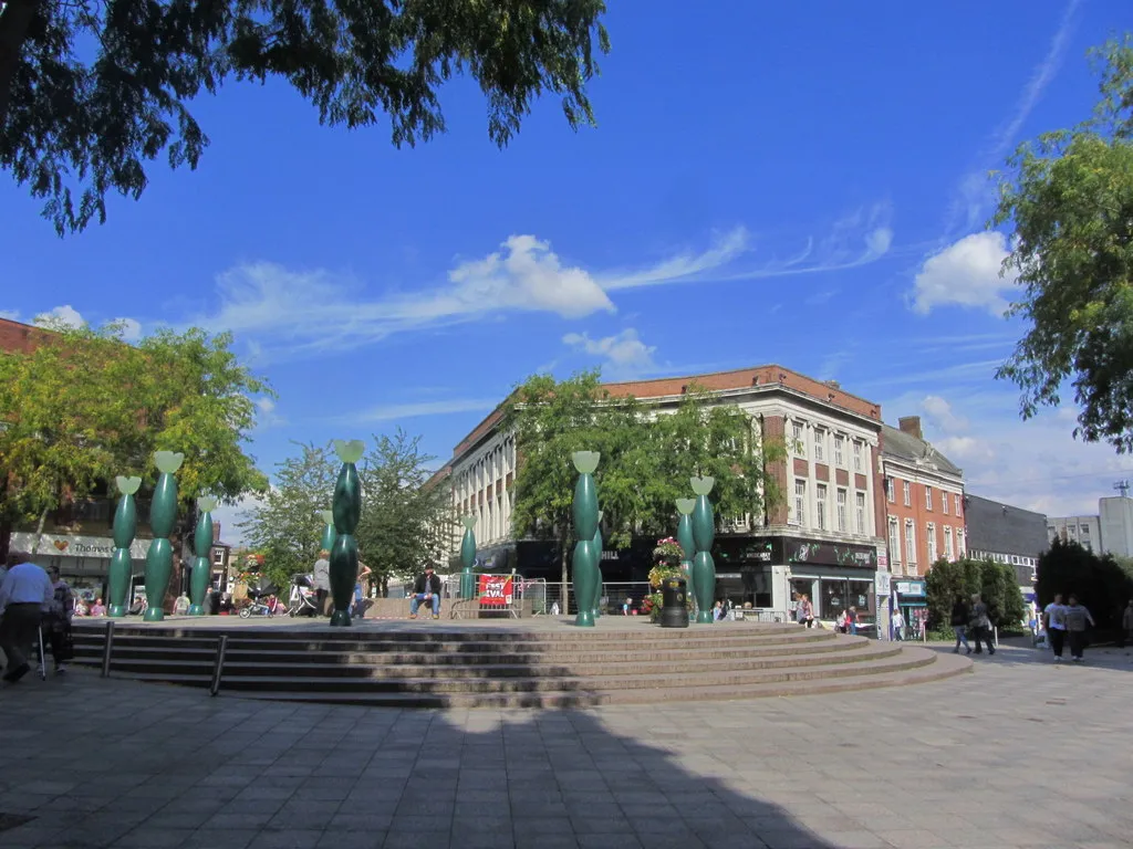 Photo showing: Warrington - Market Gate