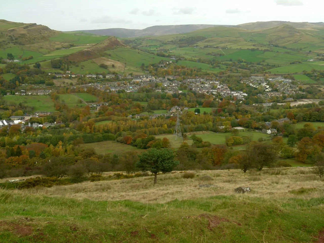 Photo showing: View from Eccles Pike
