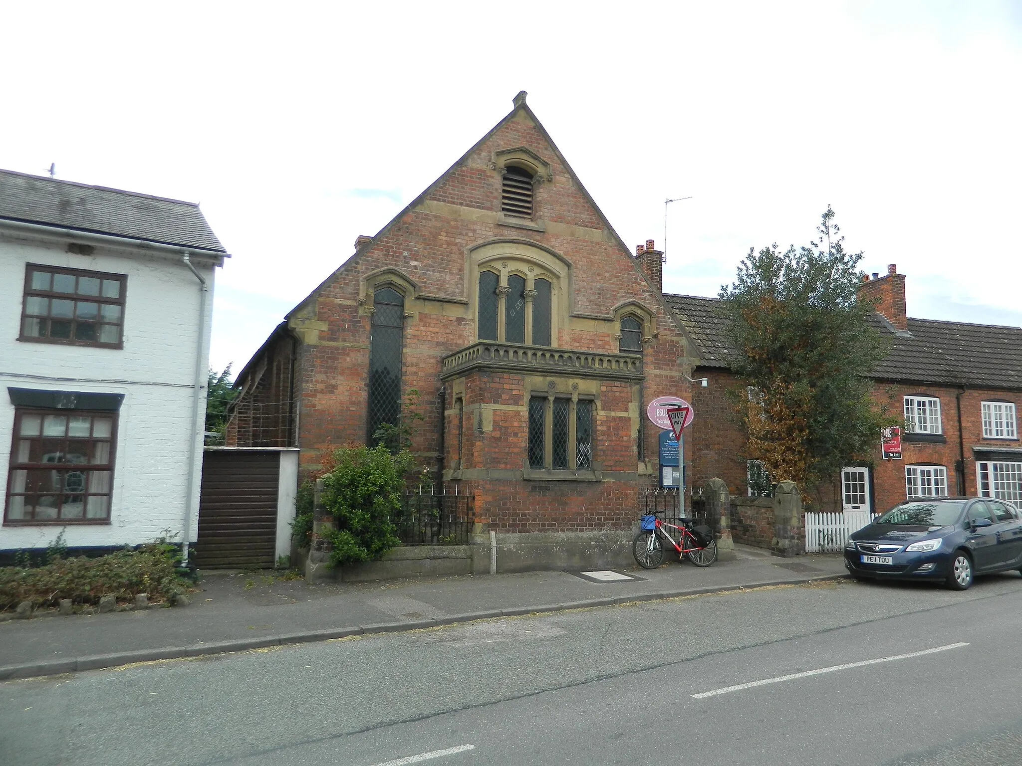 Photo showing: Nonconformist church, Bangor on Dee