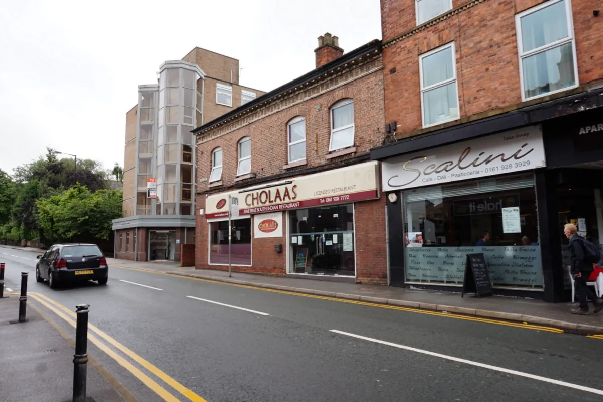 Photo showing: Restaurants on Ashley Road, Altrincham