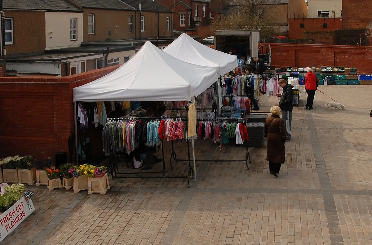 Photo showing: Neston Market