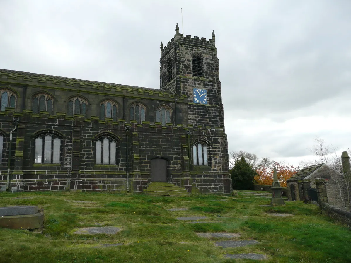 Photo showing: Mottram Church