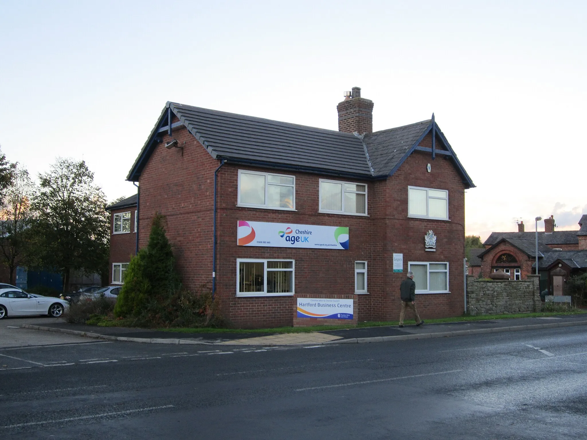 Photo showing: Cheshire Age UK at Hartford Business Centre, Chester Road, Hartford, Cheshire, England.