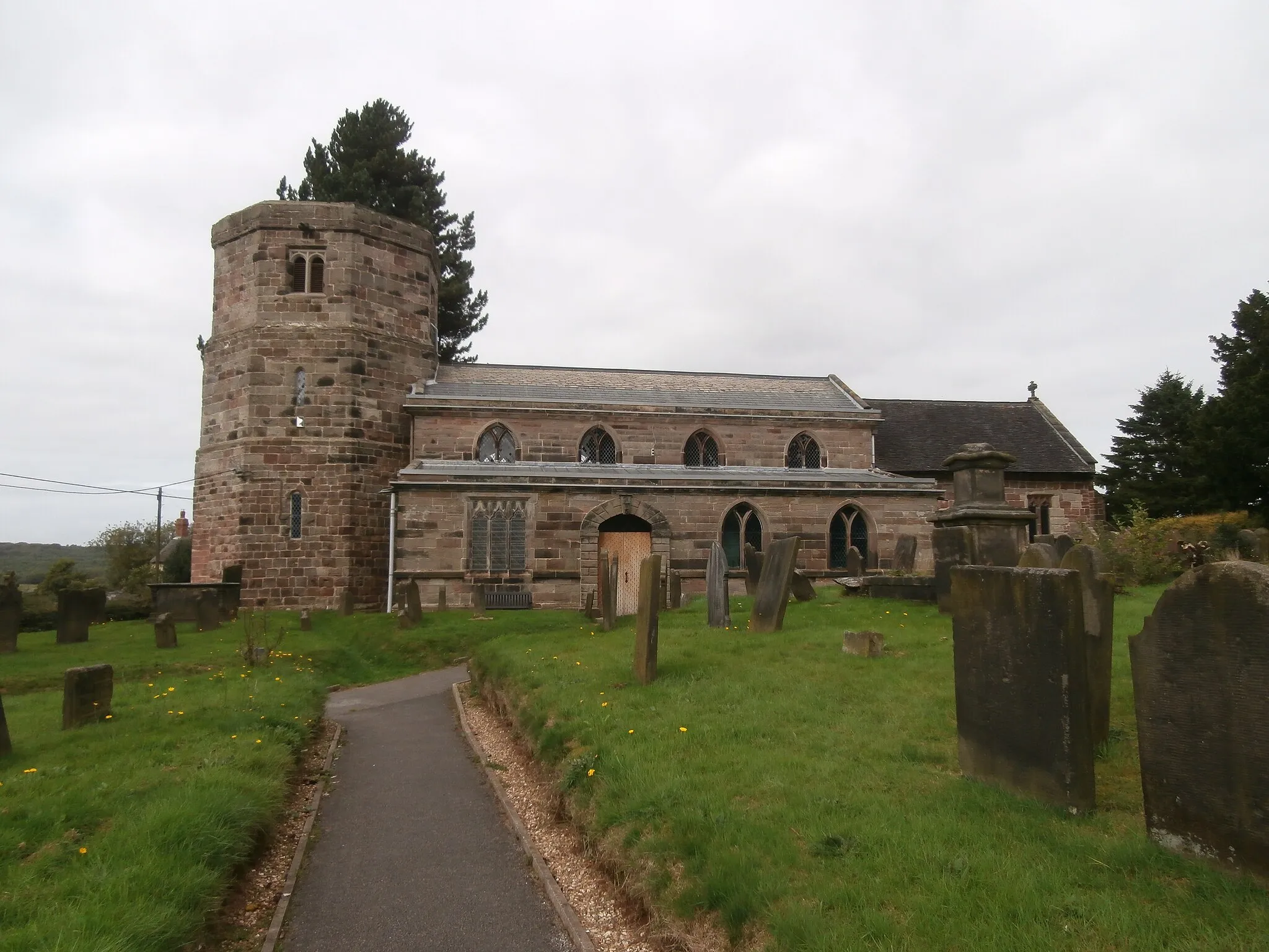 Photo showing: All Saints' Church, Dilhorne