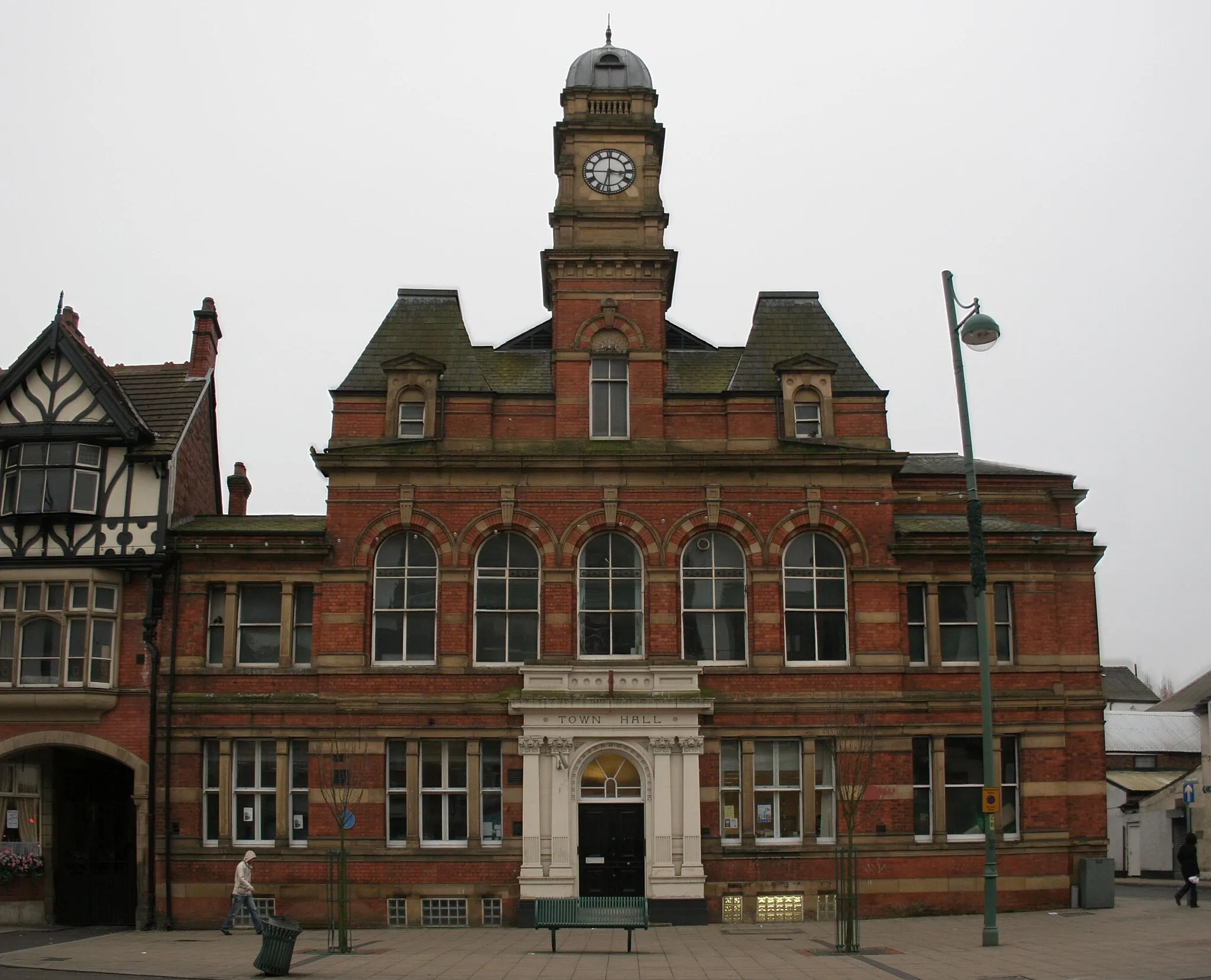 Photo showing: Town Hall, Eccles, Greater Manchester, England
