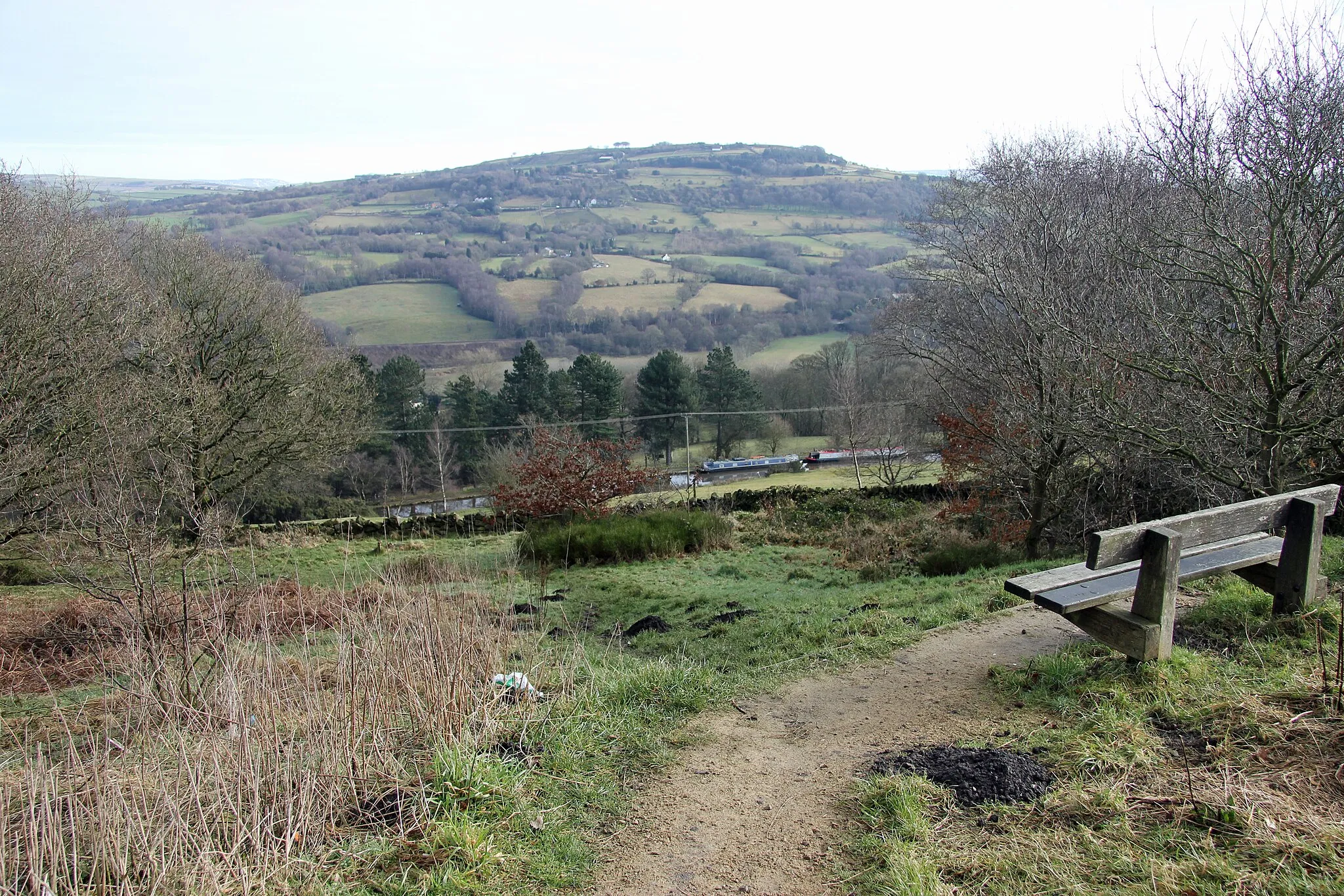 Photo showing: Marple Ridge vista