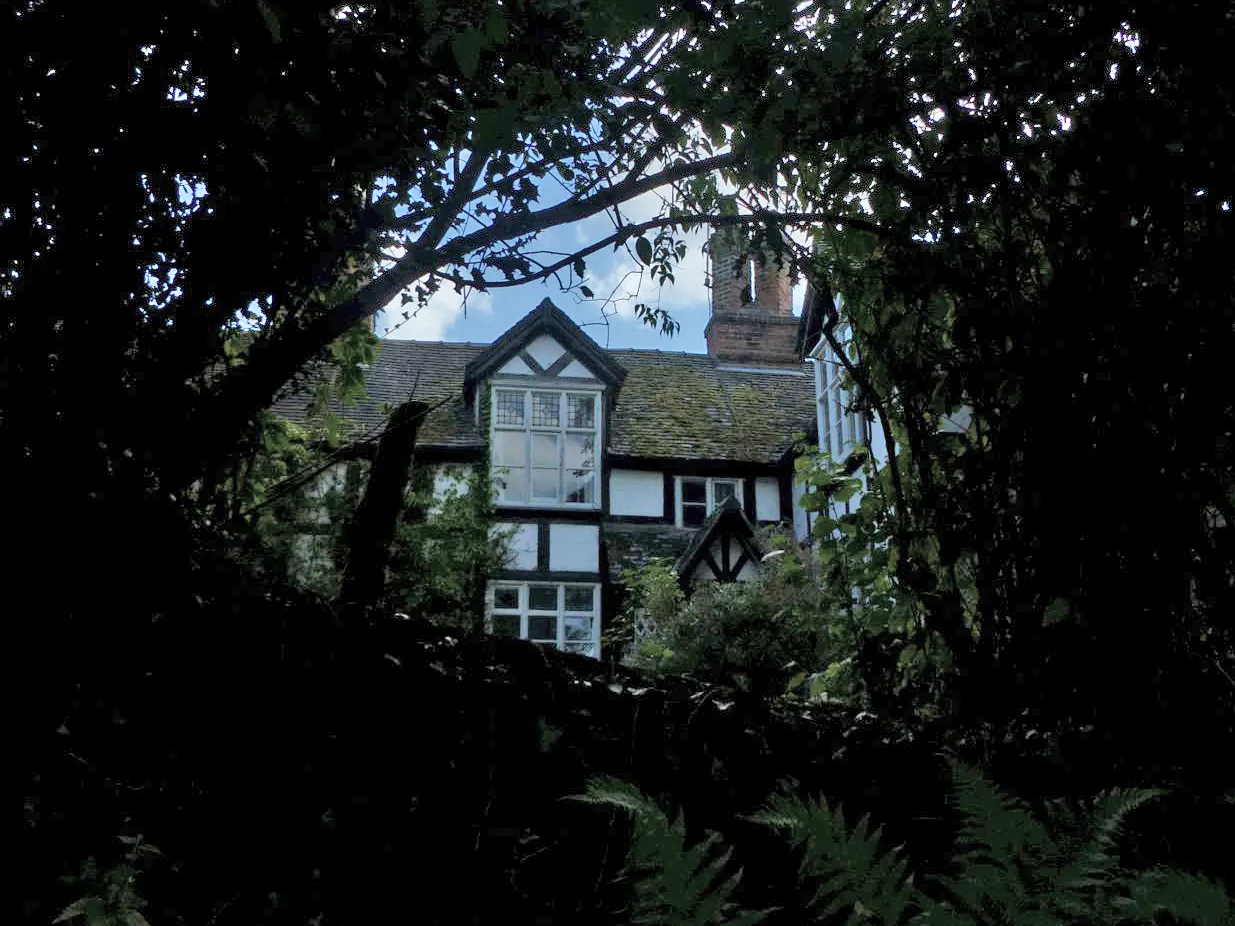 Photo showing: Church Bank: Grade II listed house in Barthomley, Cheshire