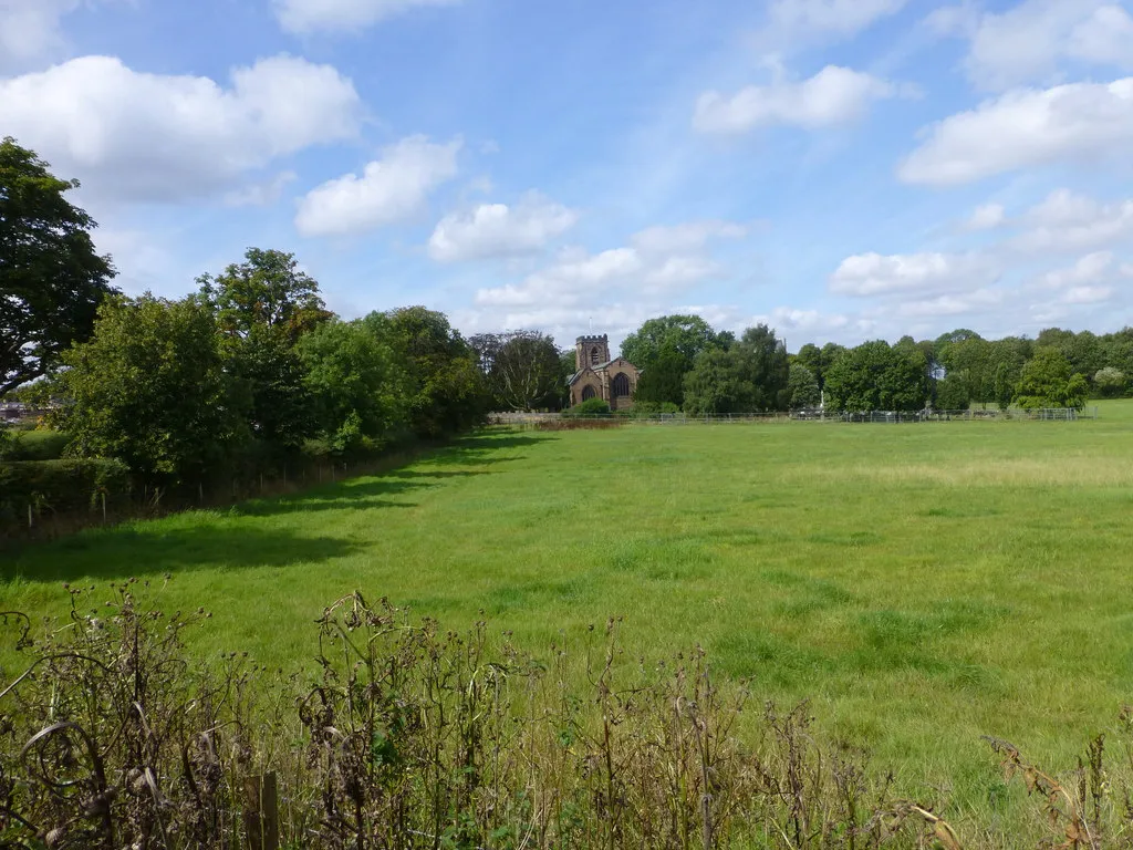 Photo showing: All Saints Church at Daresbury