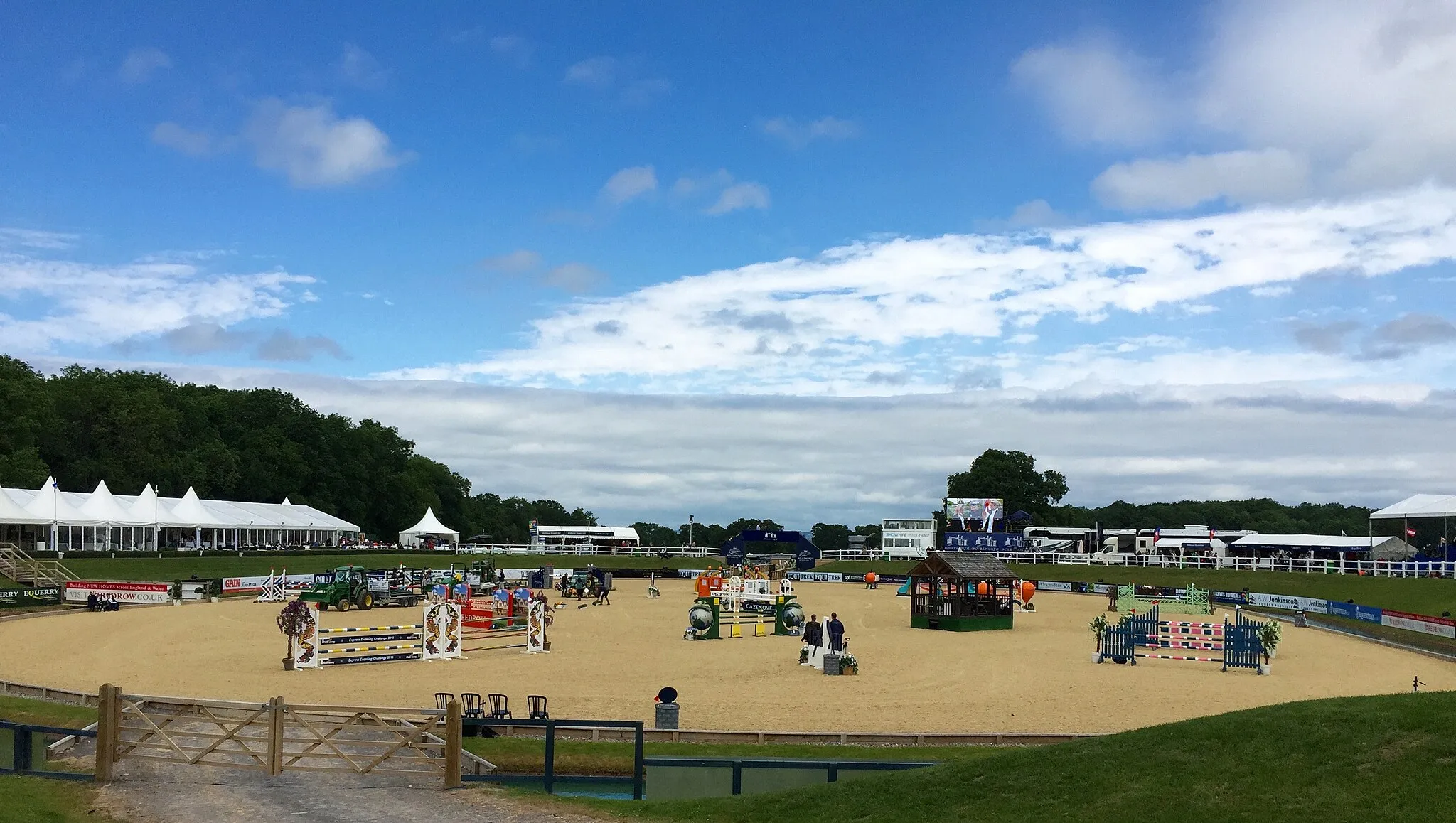 Photo showing: Bolesworth International Horse Show: International Arena