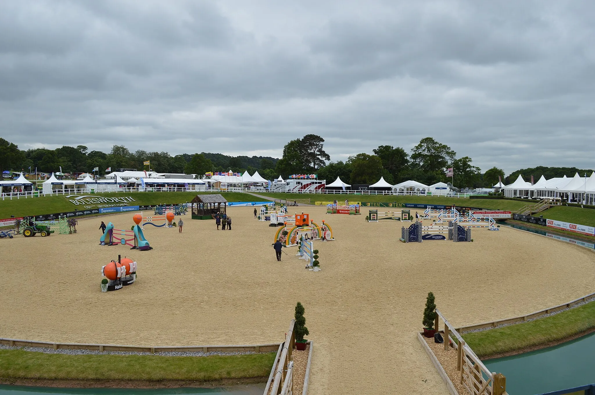 Photo showing: Bolesworth International Horse Show: International Arena