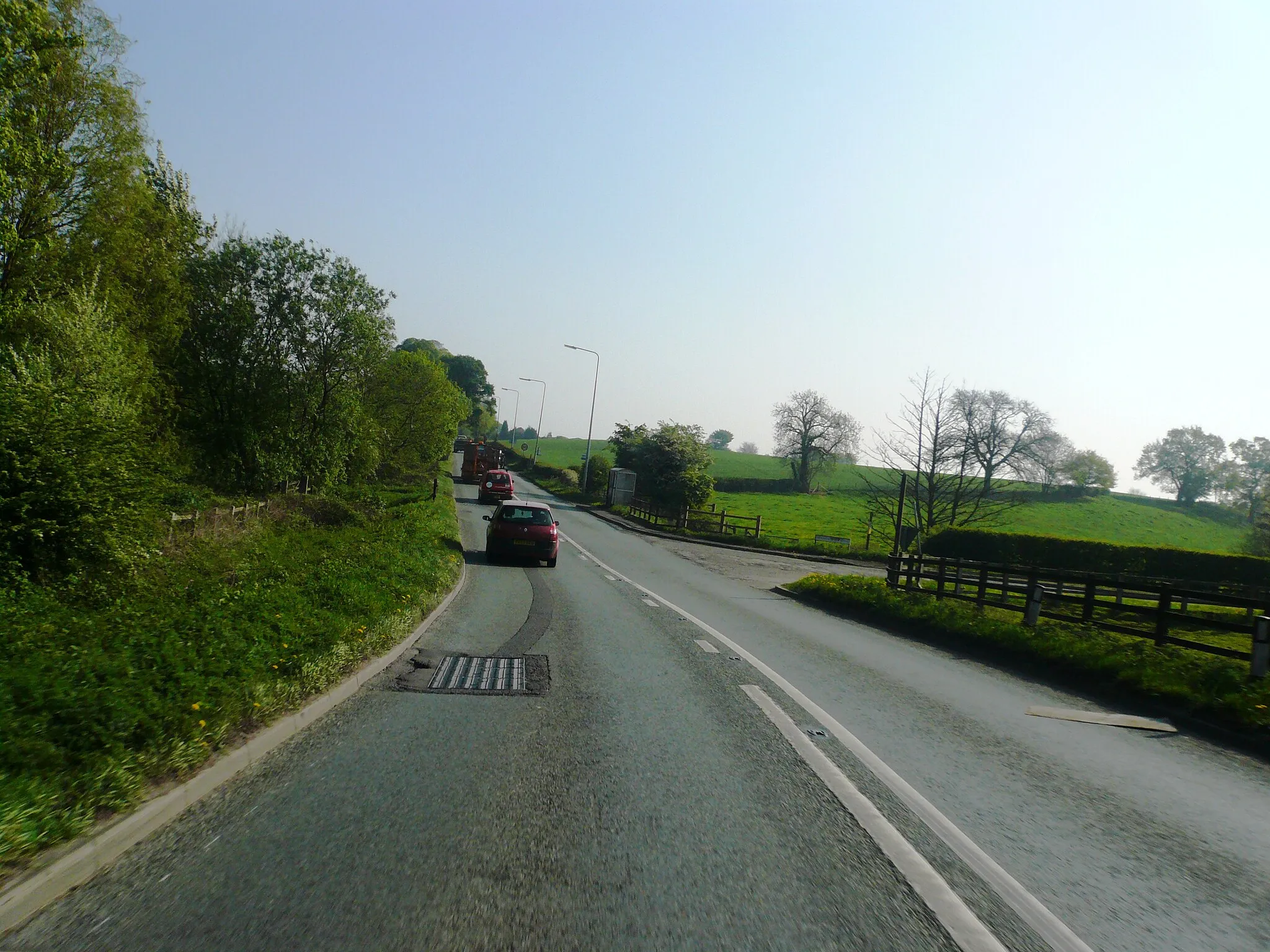 Photo showing: A533 at Arclid Green